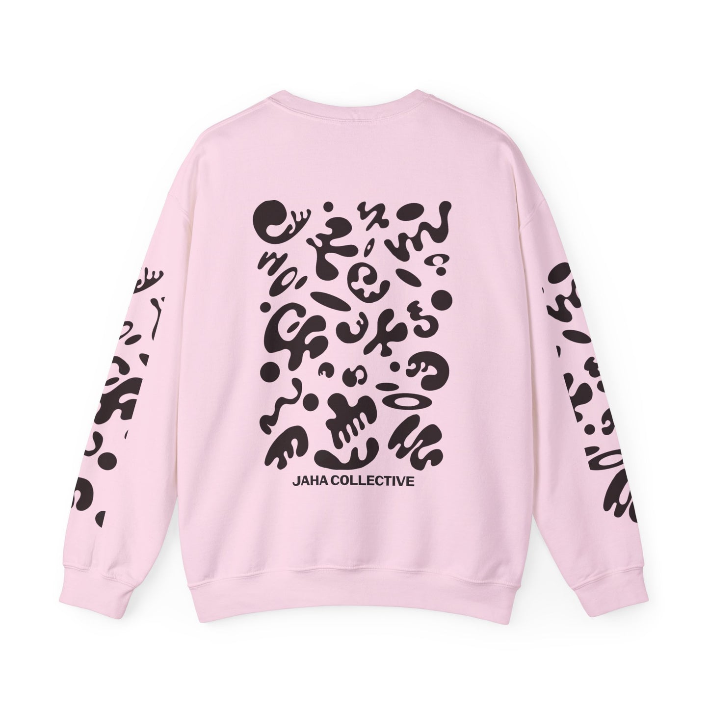 Pure Imagination Unisex Heavy Blend™ Crewneck Sweatshirt- Smoke Signal Black Print