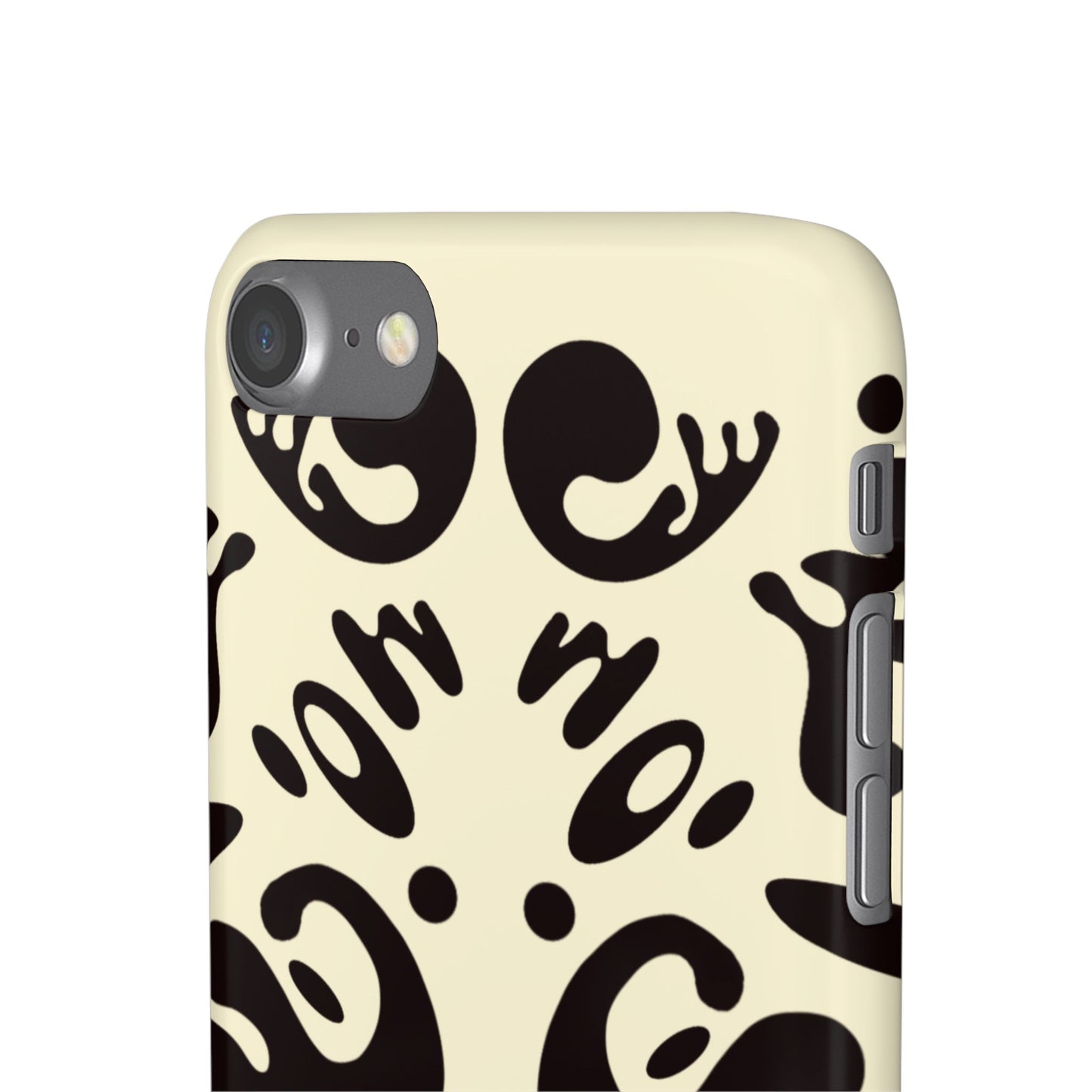 Mirror Work Snap Case - Blank Page White