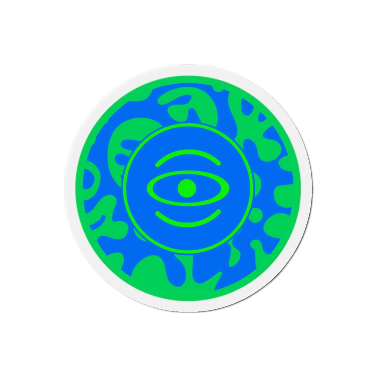 Adorn'd Color Logo Die Cut Magnet - Tide Pool