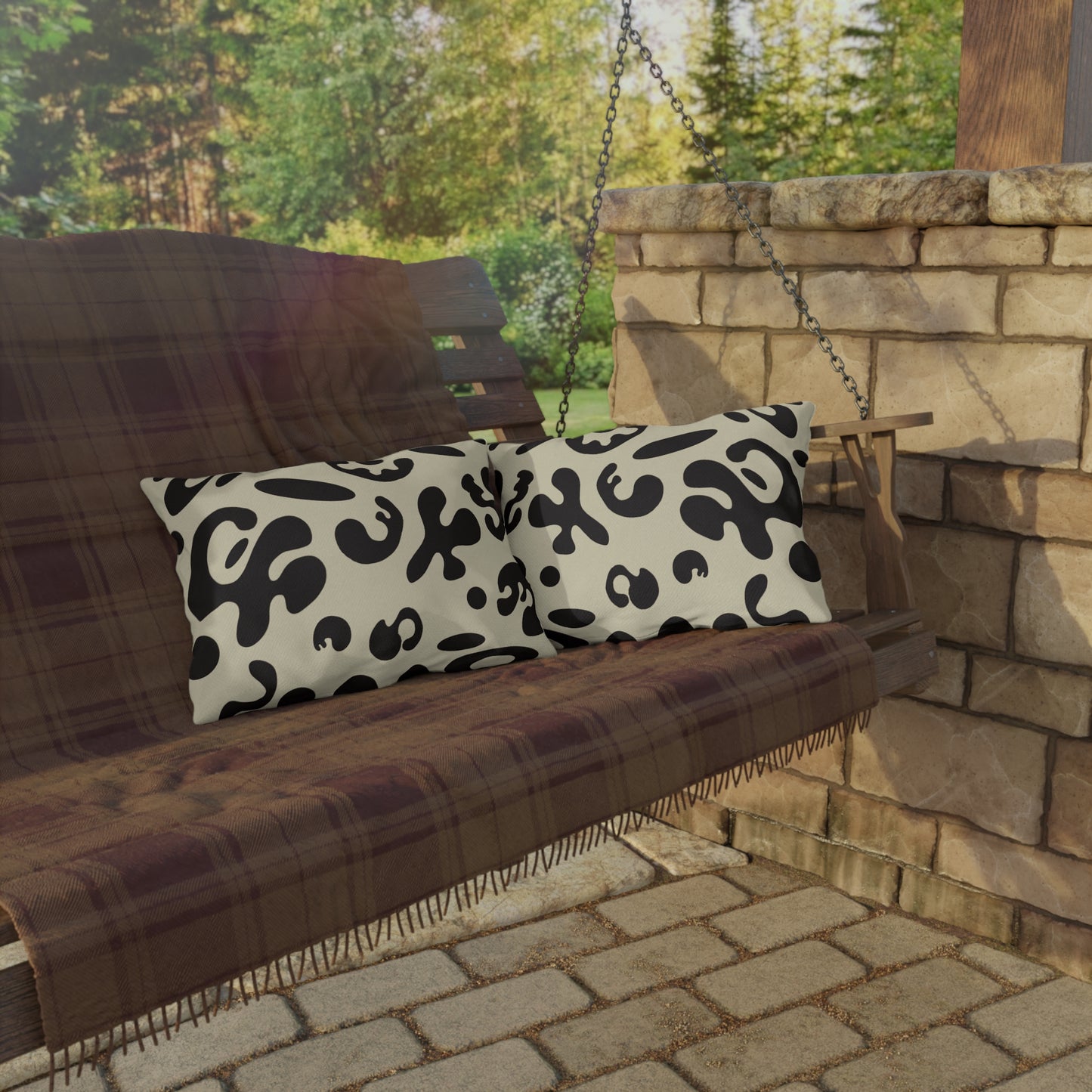 Pure Imagination Outdoor Pillows - Blank Page White