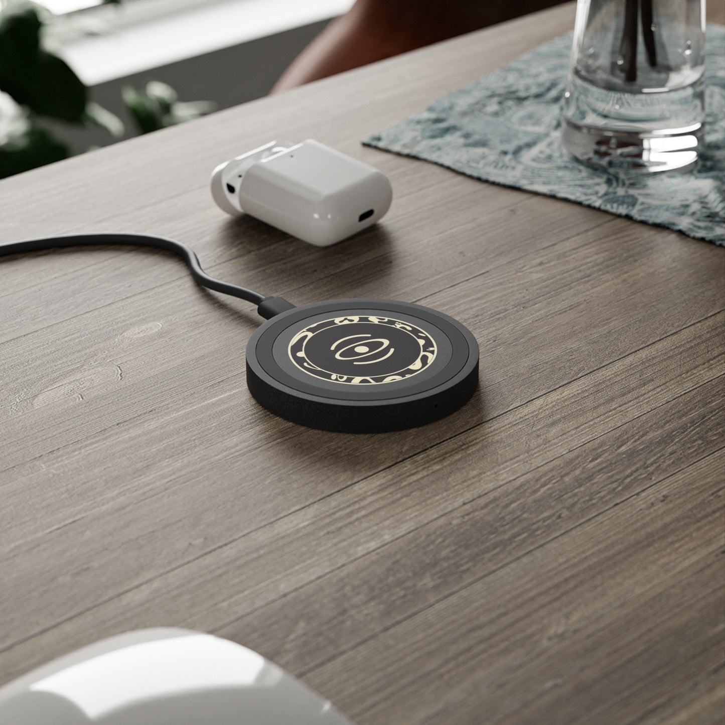 Adorn'd Logo Wireless Charging Pad