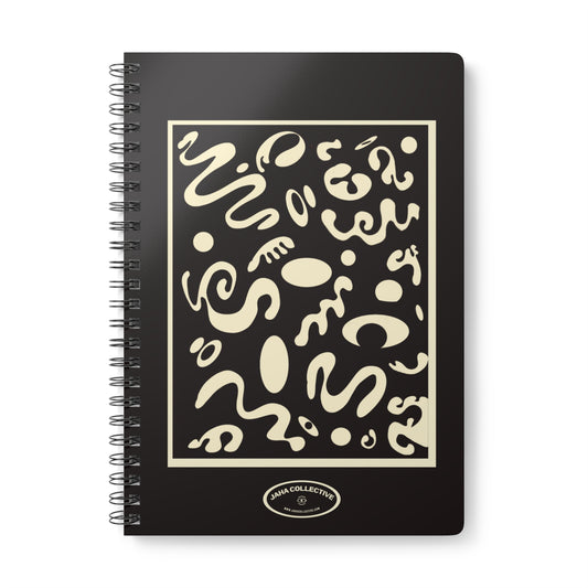 Deep Dream Softcover A5 Spiral Notebook (Ruled Line) -  Smoke Signal