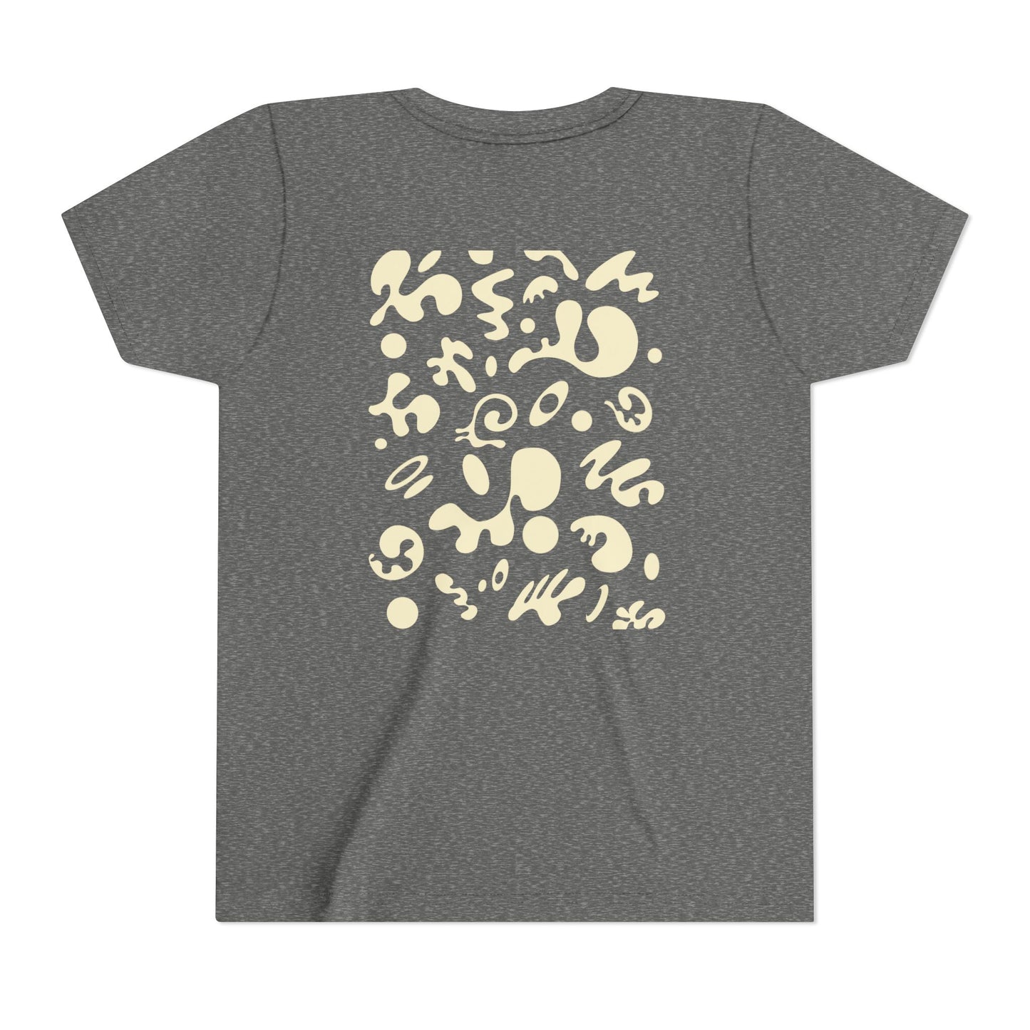 Bright Future Youth Jersey Short Sleeve Tee - Blank Page White