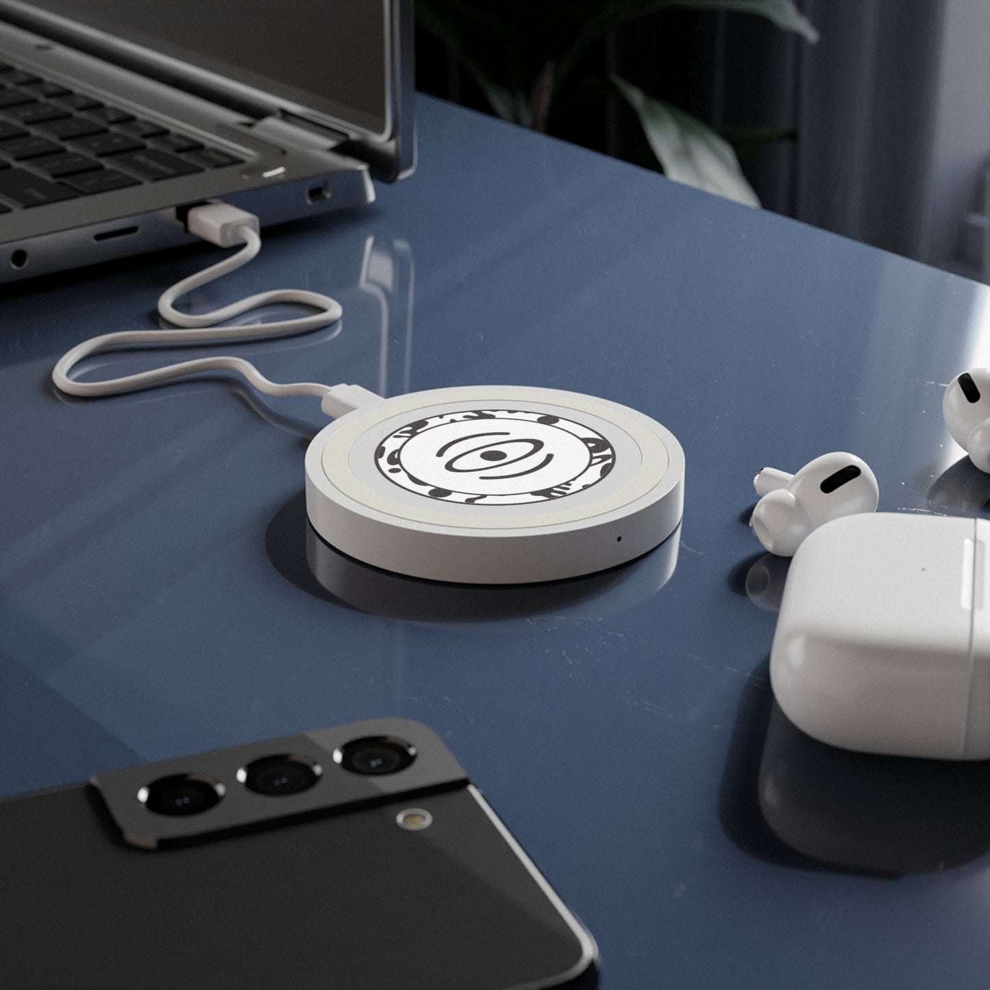 Adorn'd Logo Wireless Charging Pad