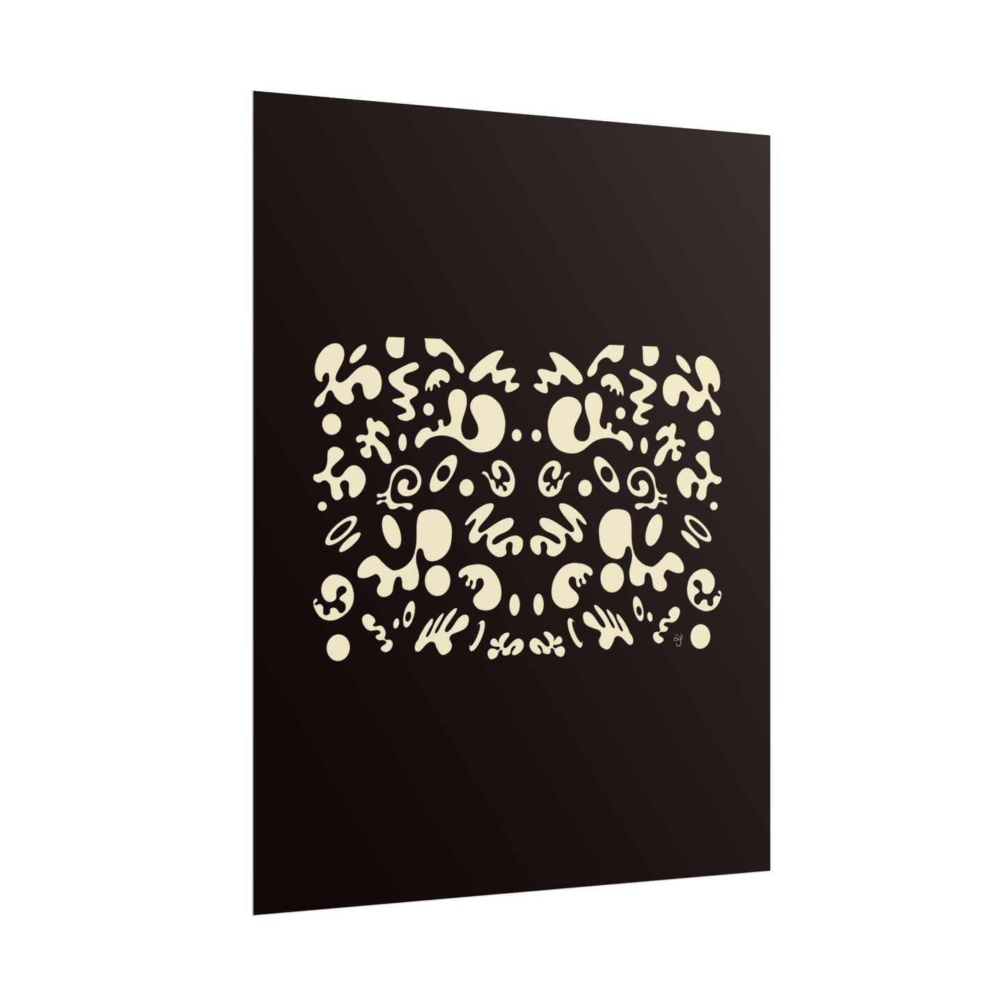 Mirror Work Rolled Poster (Portrait) - Smoke Signal