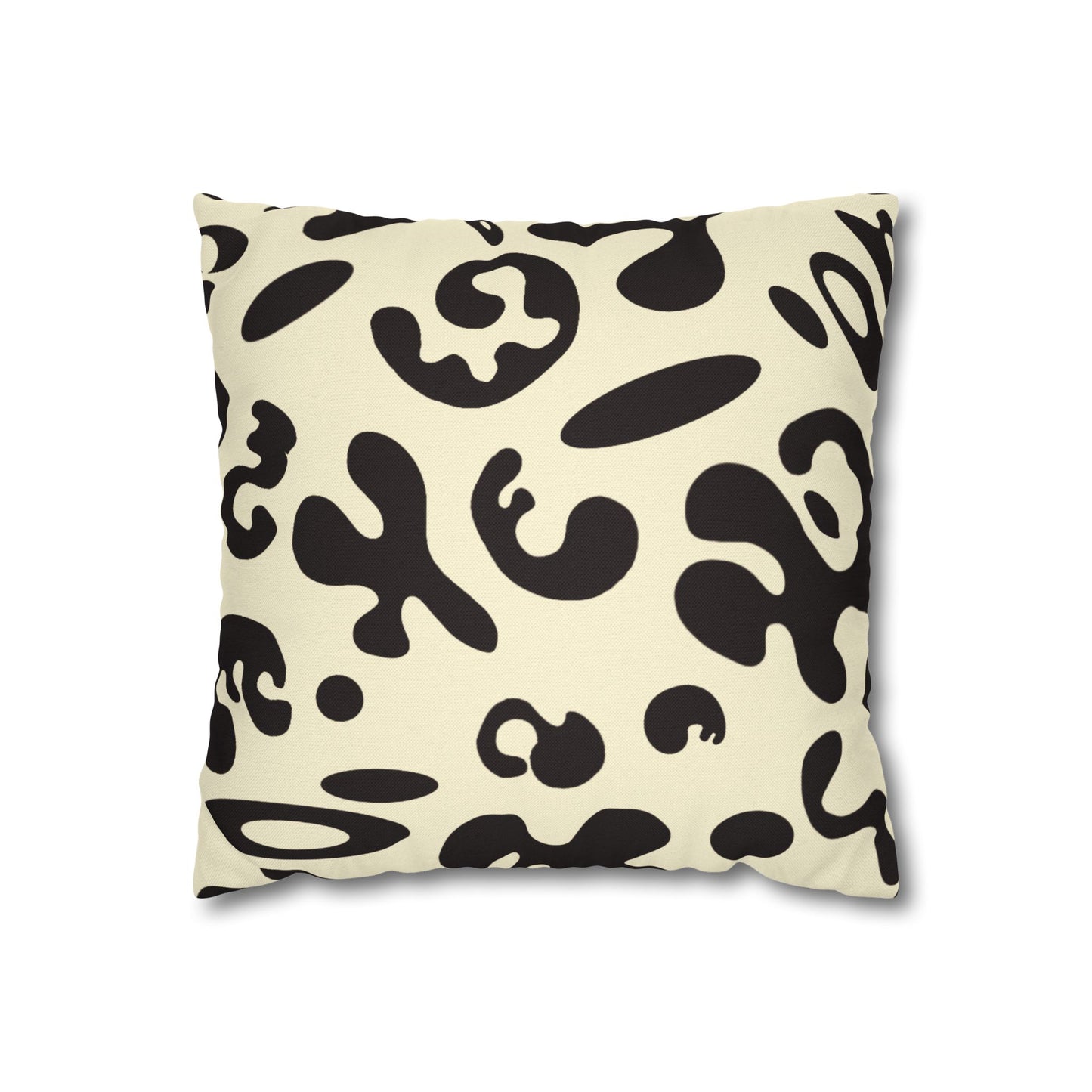 Pure Imagination Spun Polyester Square Pillowcase - Blank Page White