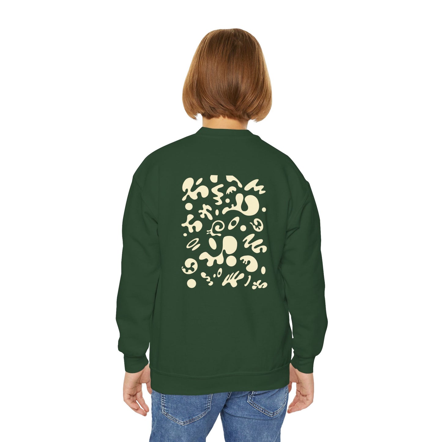 Bright Future Youth Crewneck Sweatshirt - Blank Page