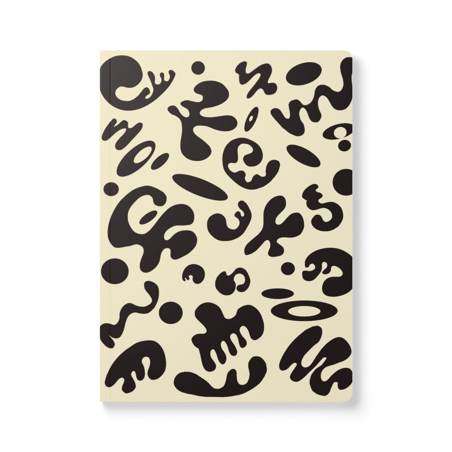 Pure Imagination Softcover Journal w Inside Prints + Tear-Off Pages (Ruled Line) - Blank Page White
