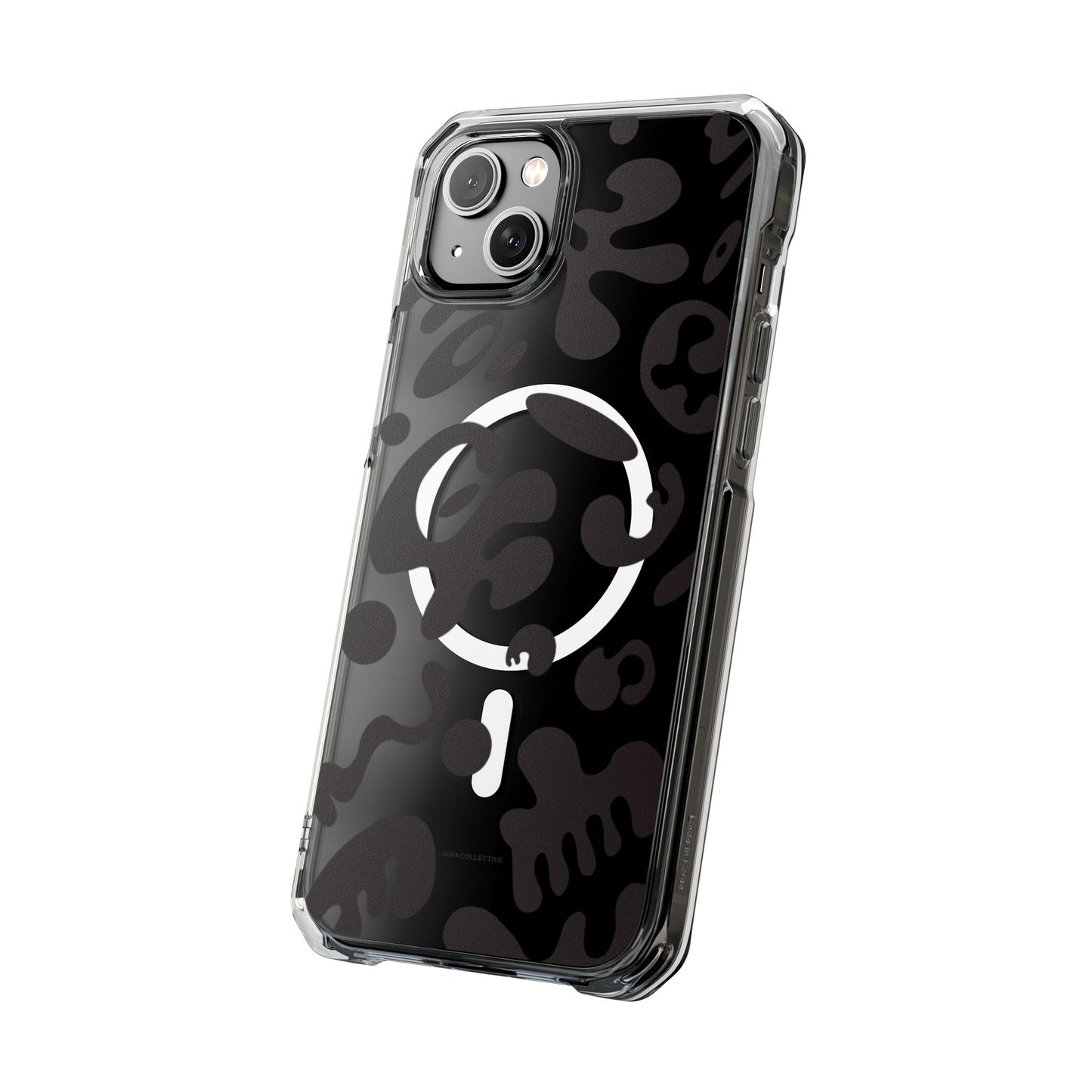 Pure Imagination Clear MagSafe Impact Case - Smoke Signal Black
