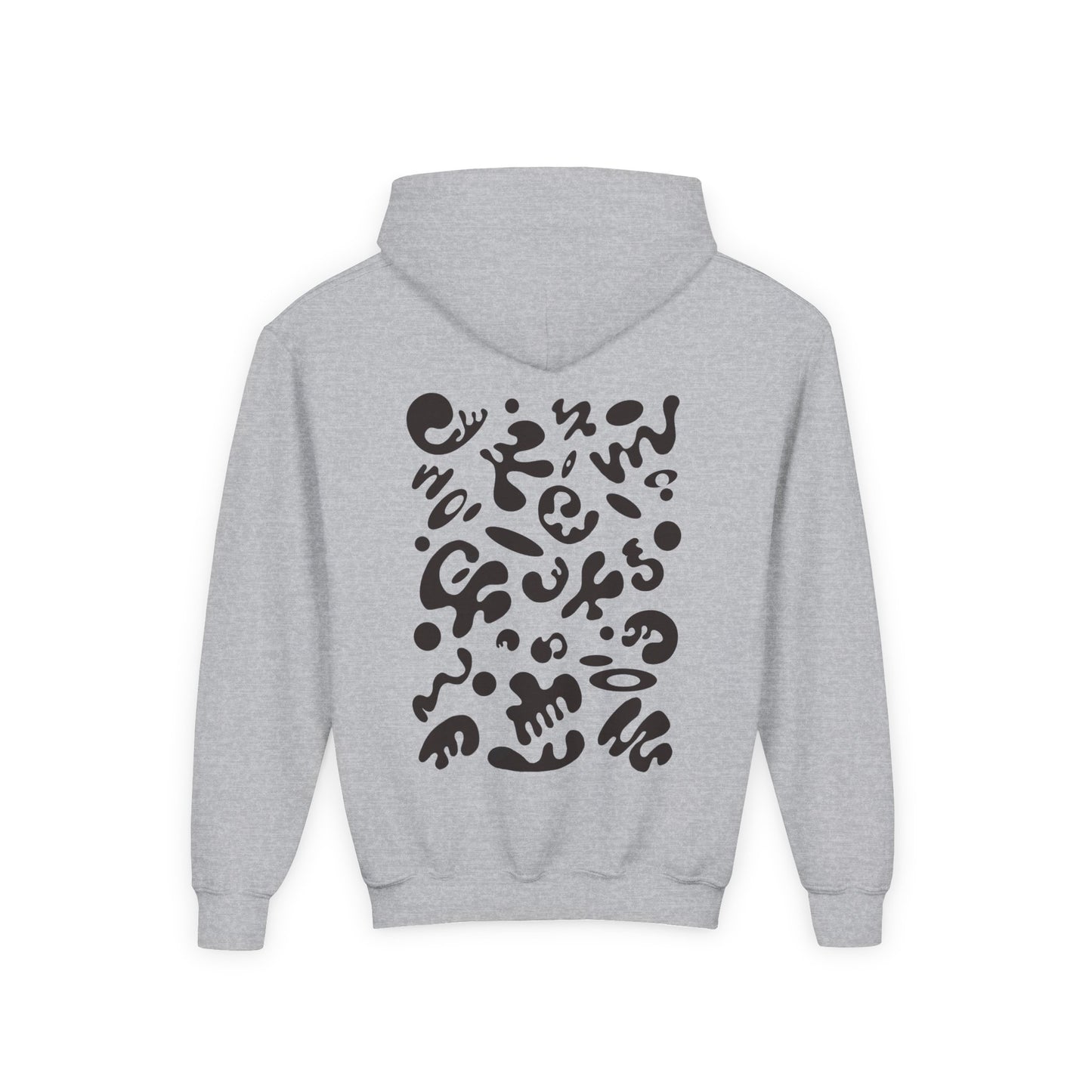 Bright Future Youth Heavy Blend Hooded Sweatshirt - Smoke Signal