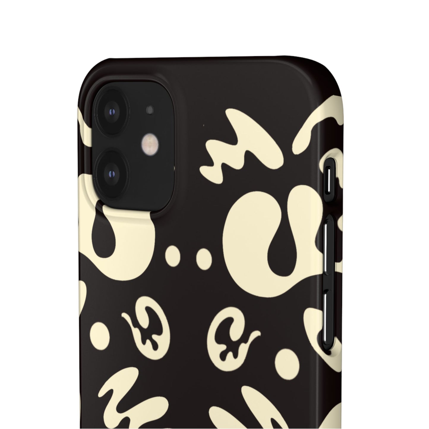 Mirror Work Snap Case - Smoke Signal Black