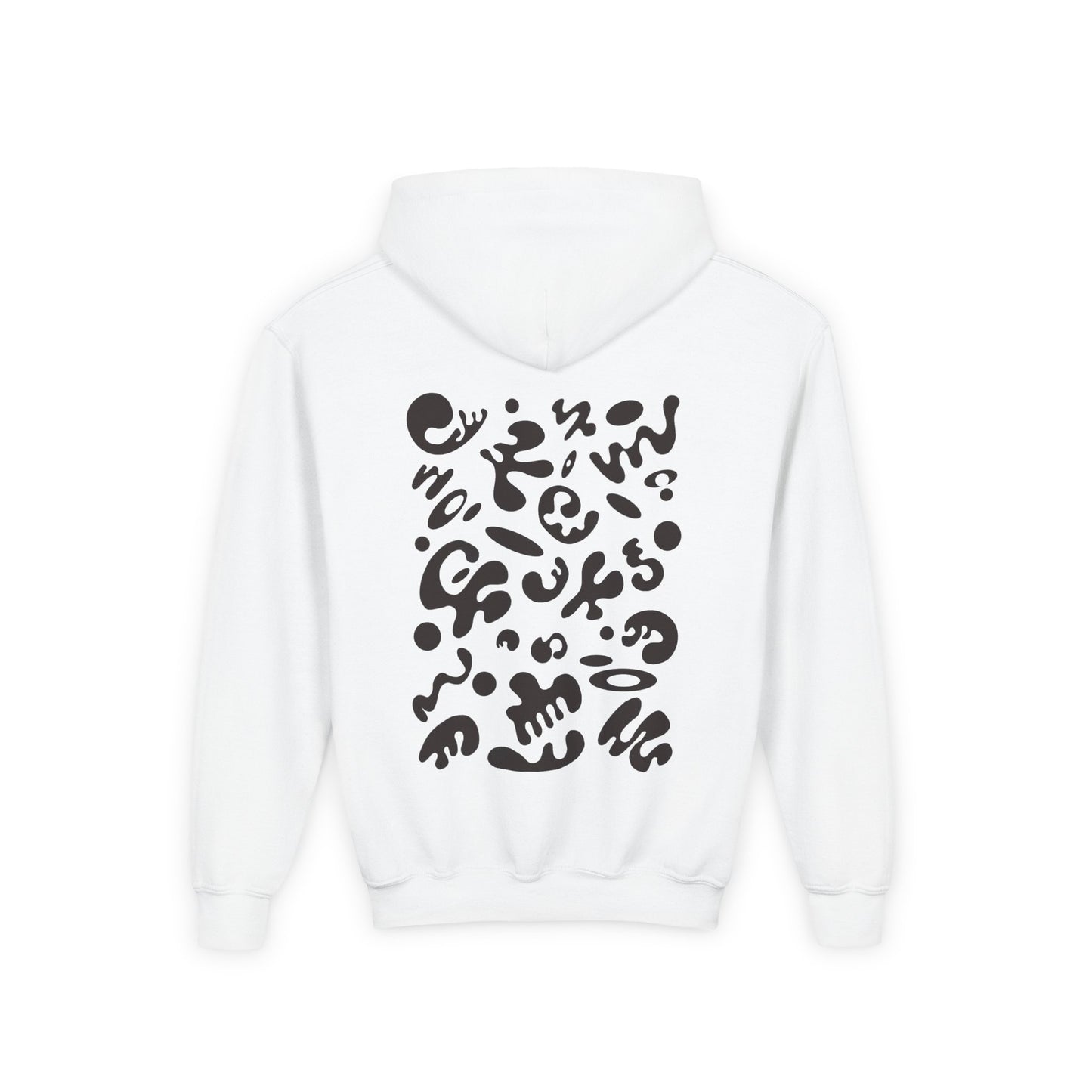 Bright Future Youth Heavy Blend Hooded Sweatshirt - Smoke Signal