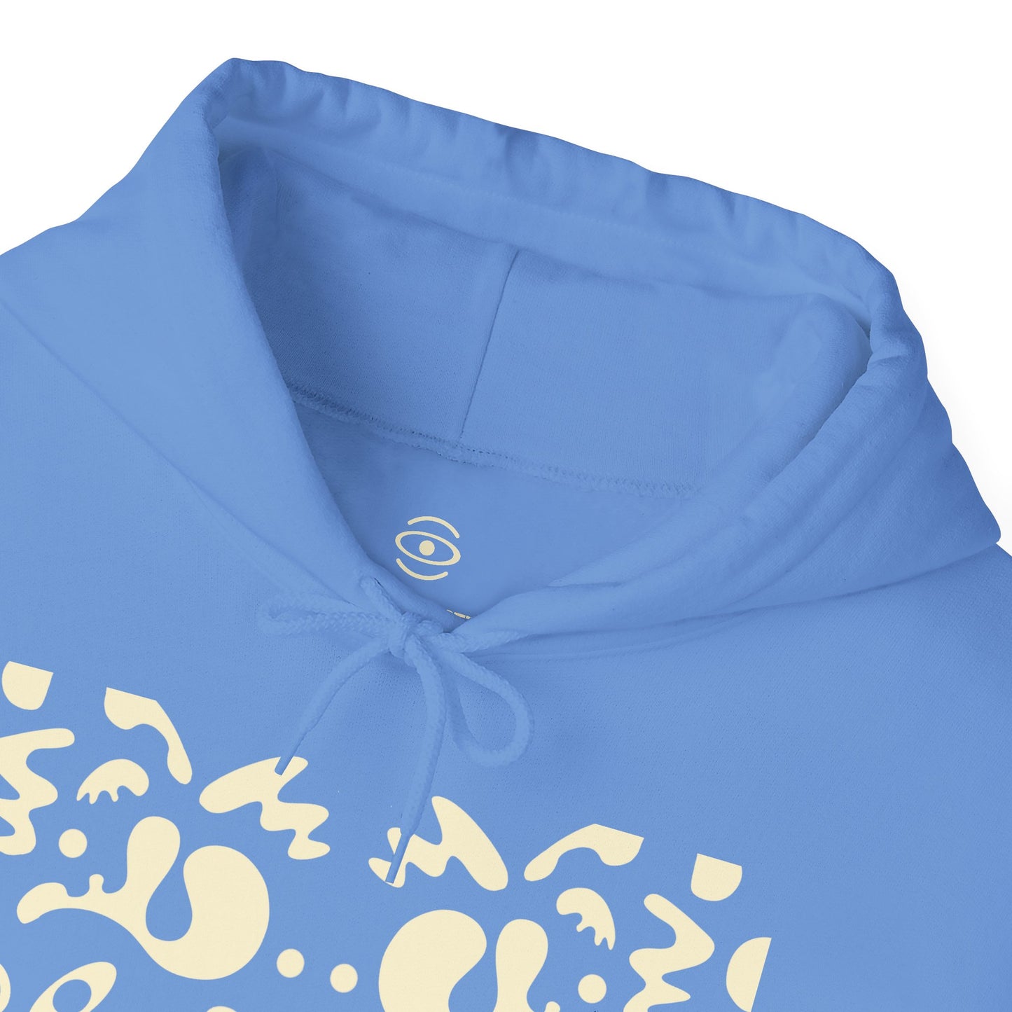 Mirror Work Unisex Heavy Blend™ Hooded Sweatshirt - Blank Page White Print