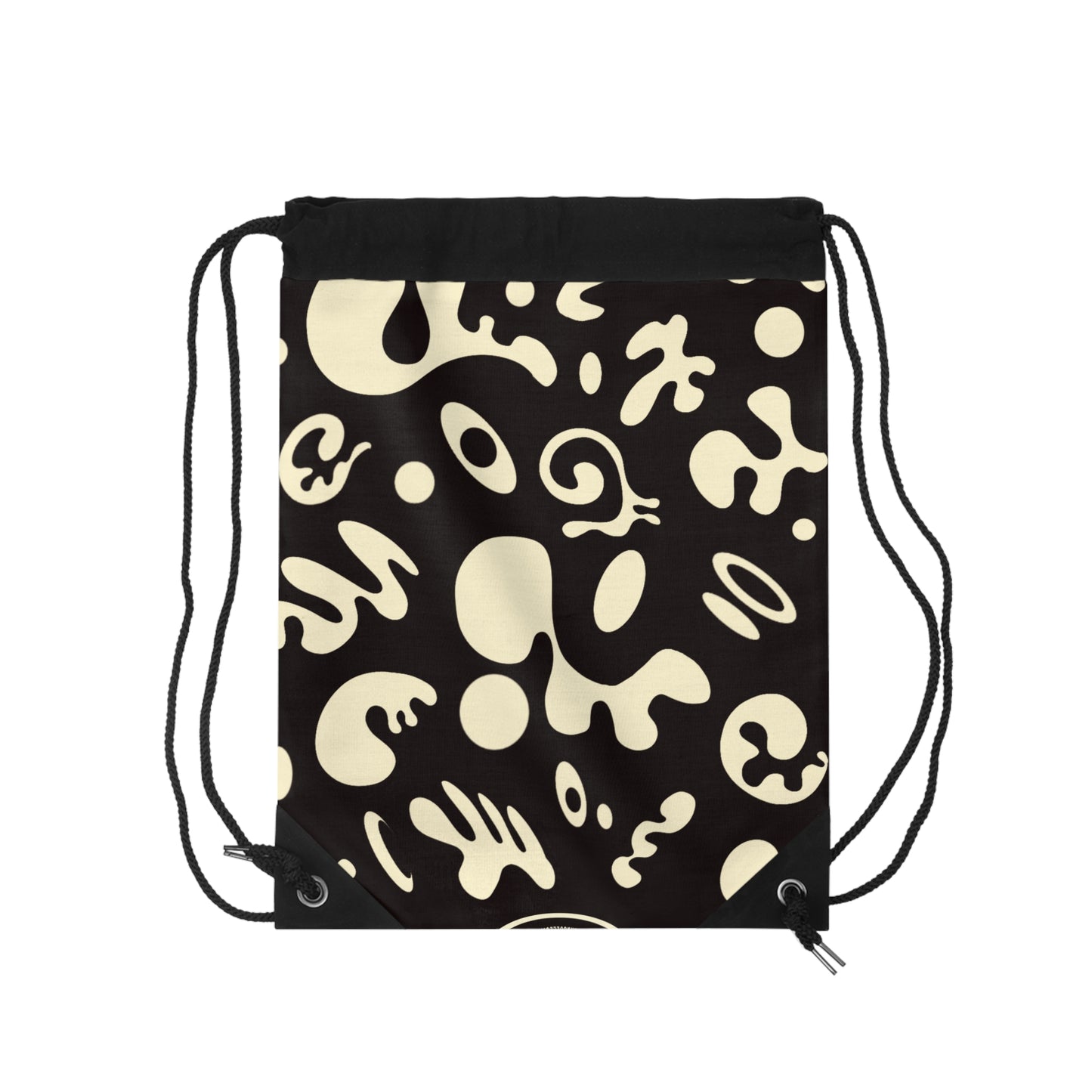 Pure Imagination Drawstring Bag - Smoke Signal Black
