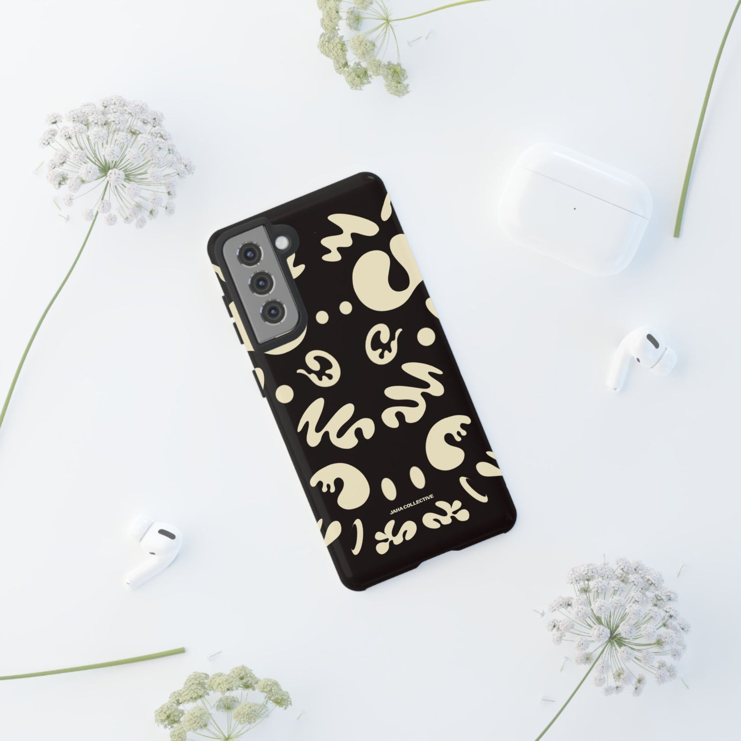 Mirror Work Tough Case (Samsung) - Smoke Signal Black