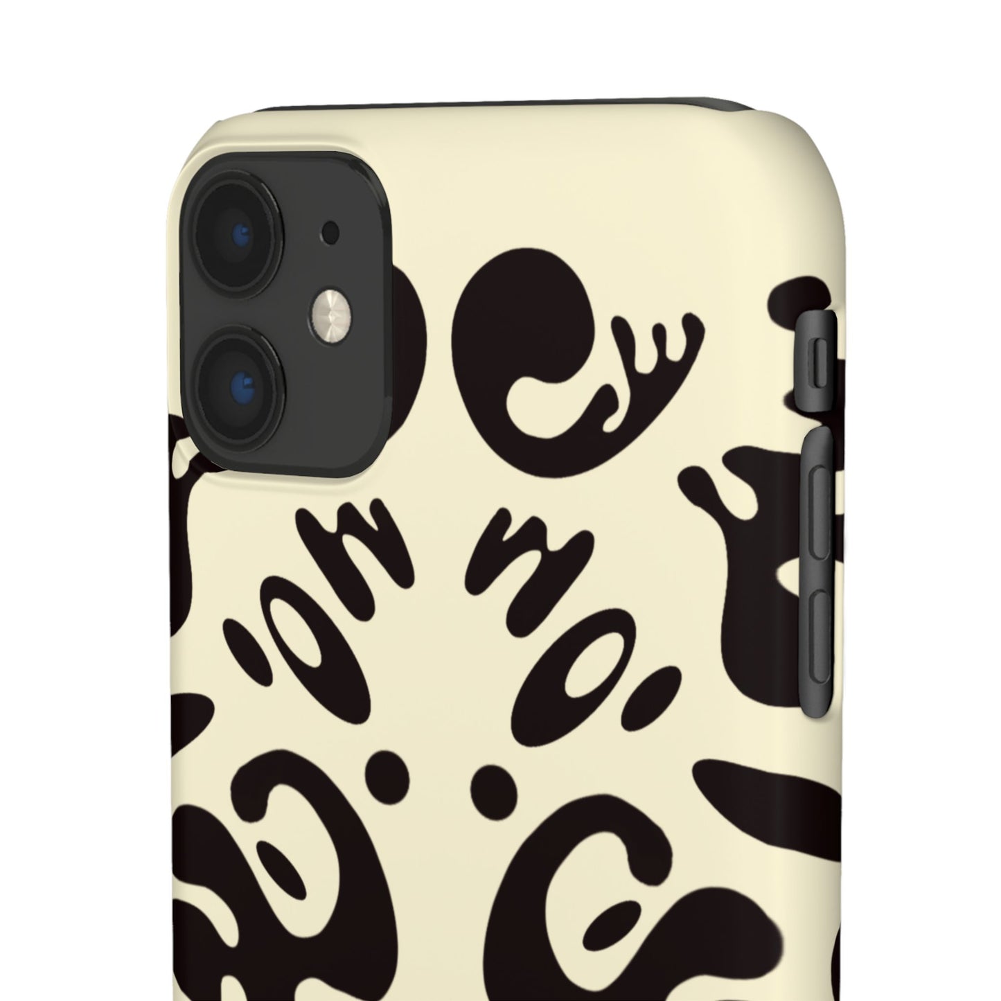Mirror Work Snap Case - Blank Page White