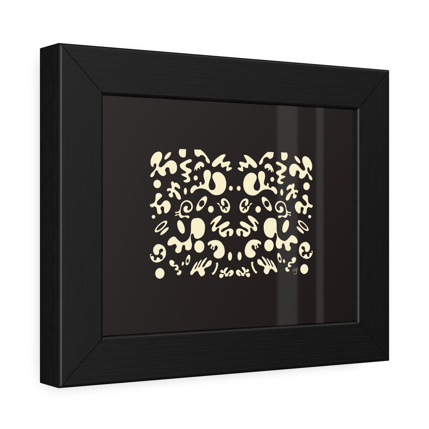 Mirror Work Framed Rolled Poster - Smoke Signal