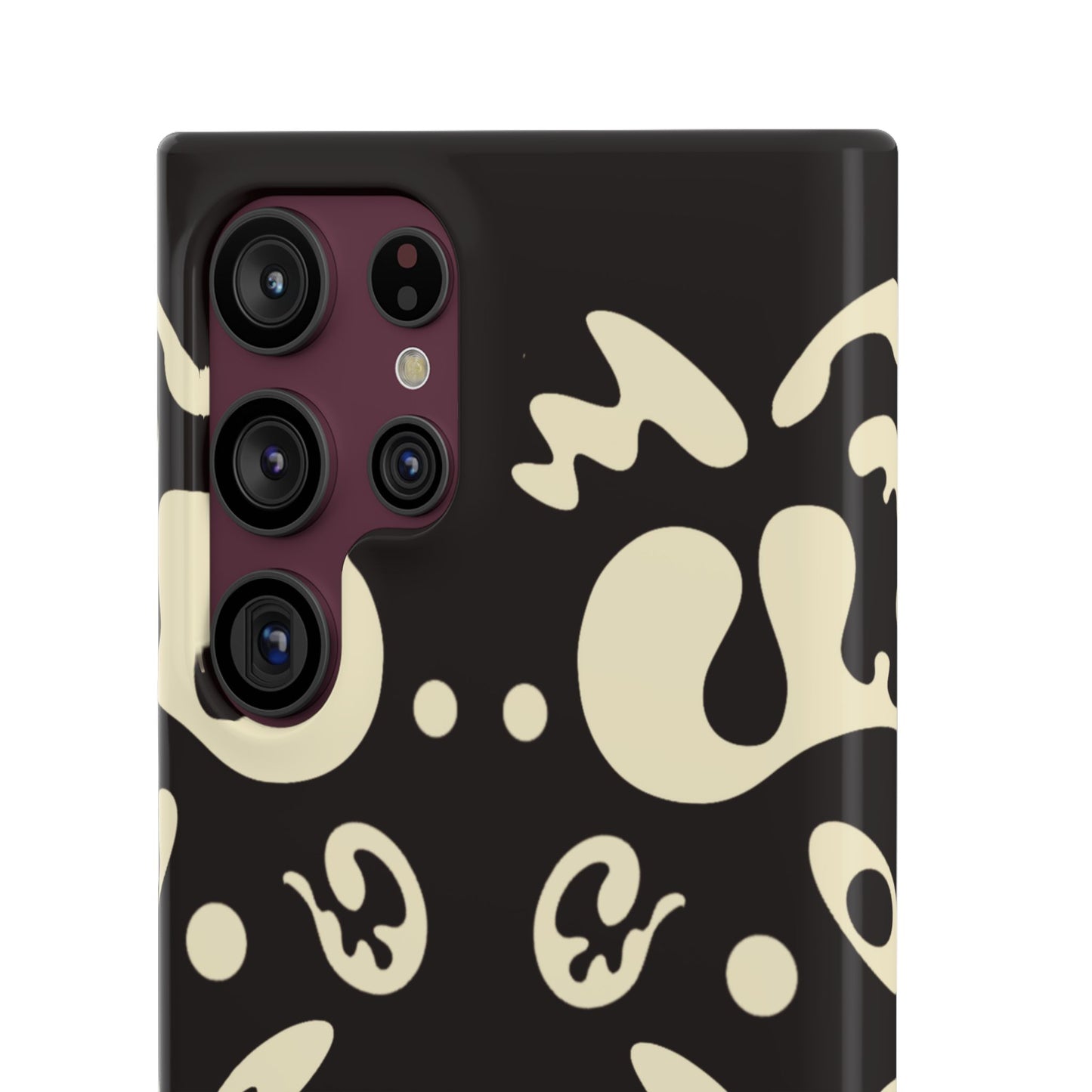 Mirror Work Snap Case - Smoke Signal Black