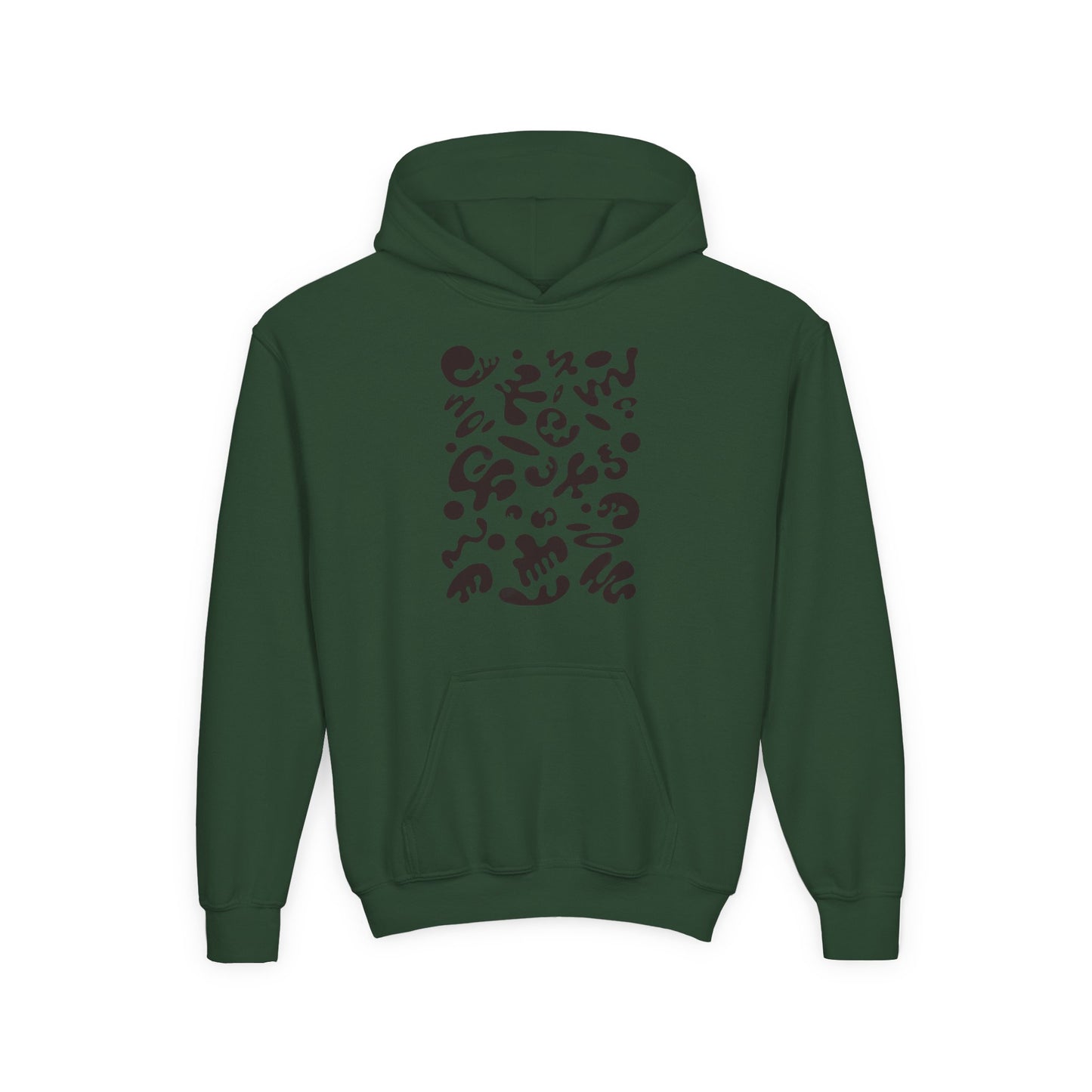 Bright Future Youth Heavy Blend Hooded Sweatshirt - Smoke Signal