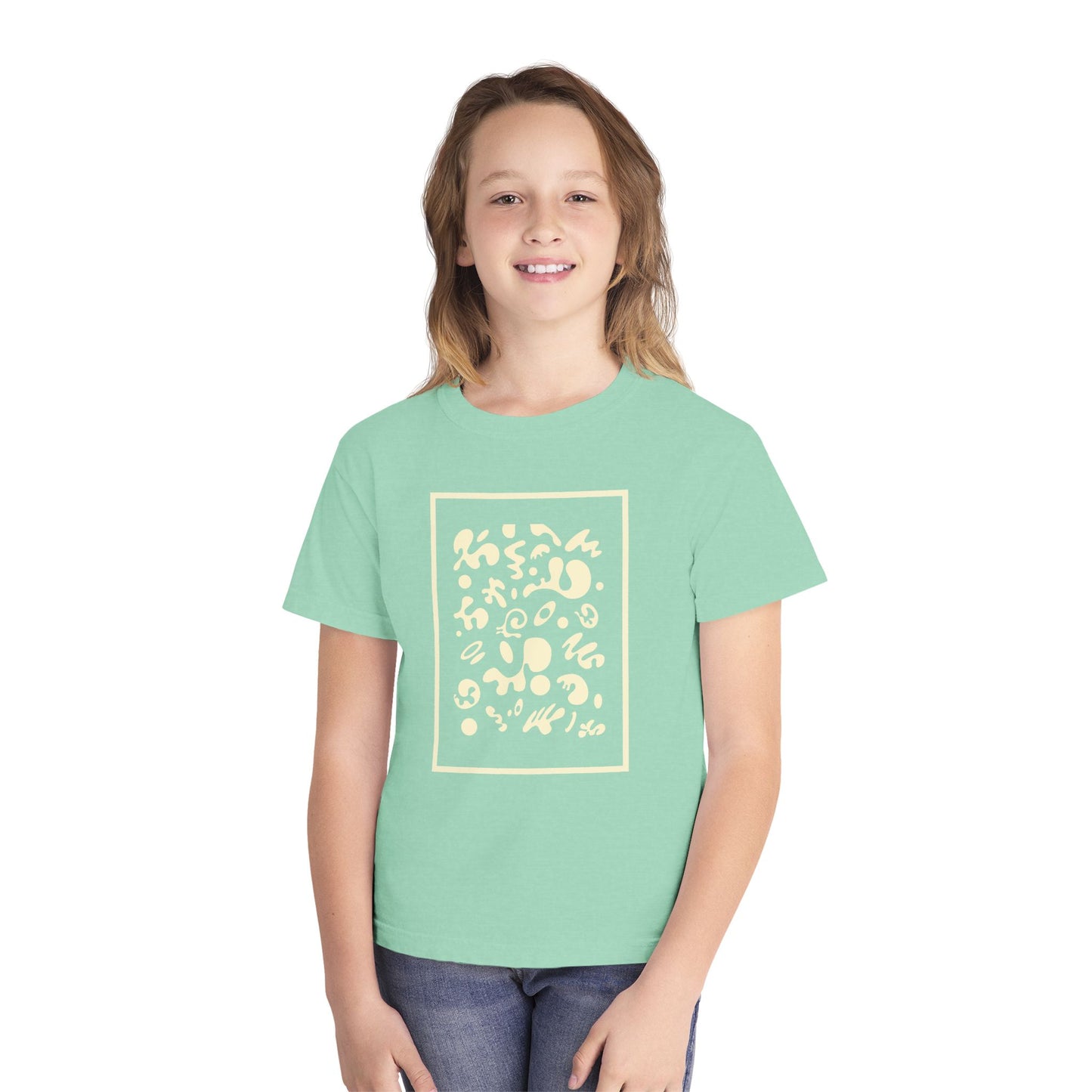 Deep Dream Youth Midweight Tee - Blank Page