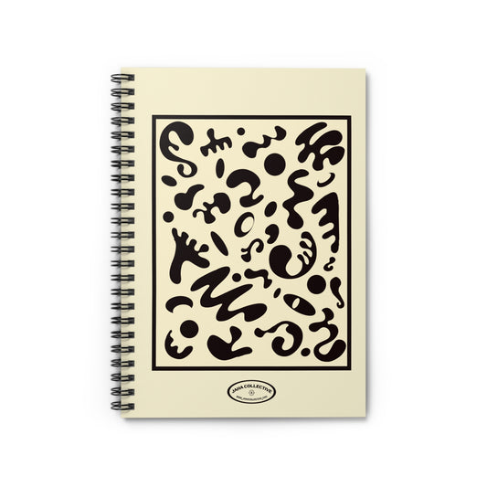 Deep Dream Spiral Notebook (Ruled Line) - Blank Page
