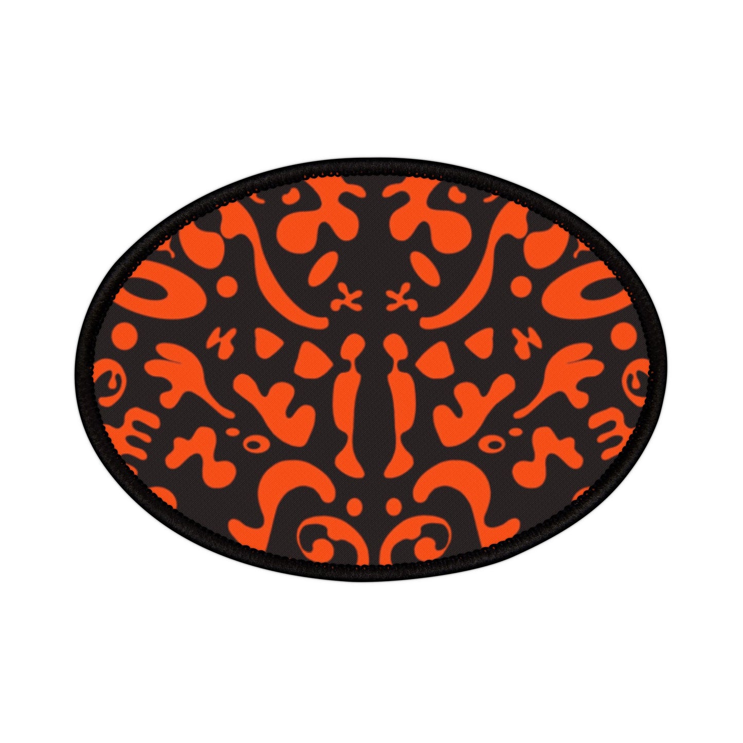 Mirror Work Color Vibrant Iron-On Patches - Black Magic Woman