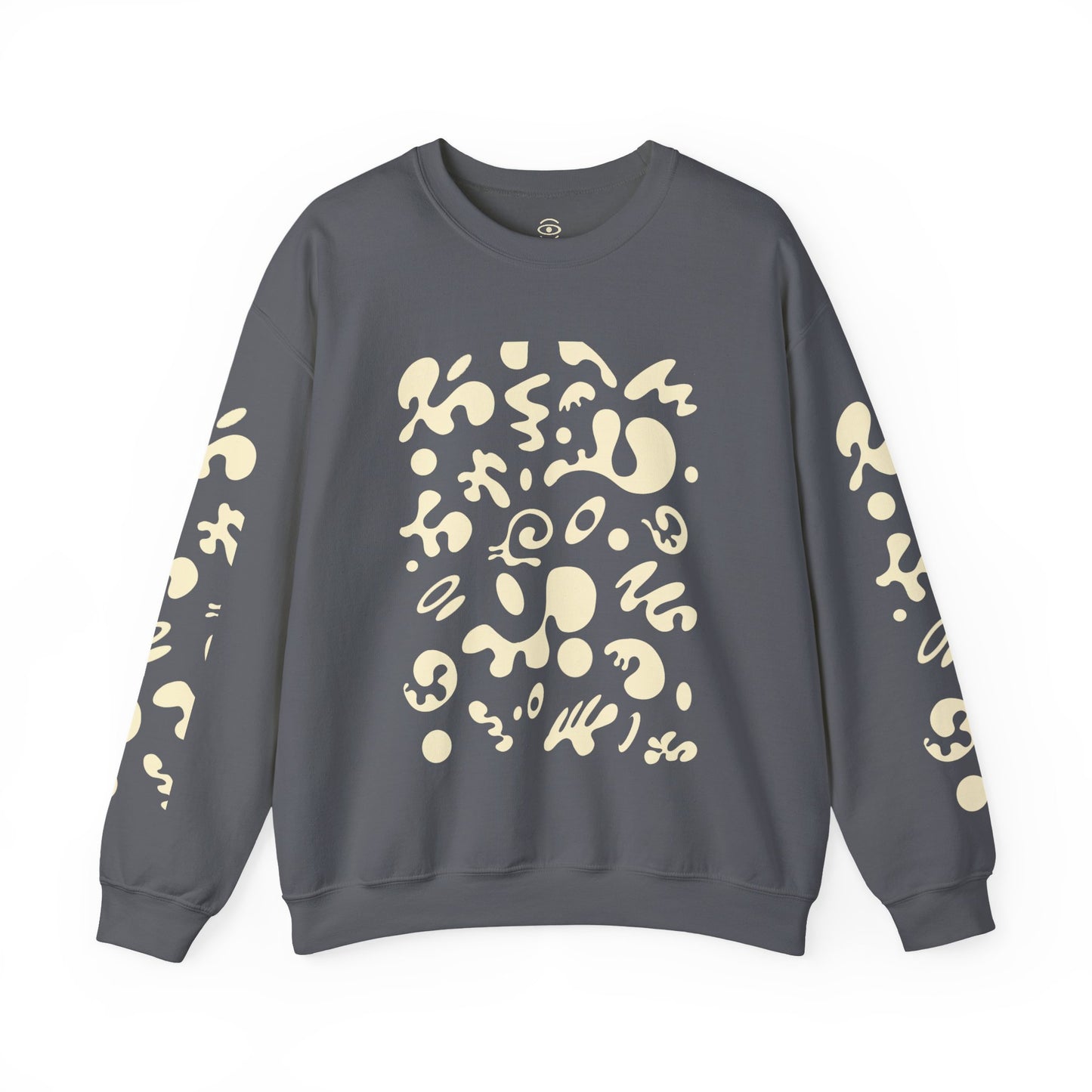 Pure Imagination Unisex Heavy Blend™ Crewneck Sweatshirt - Blank Page White Print