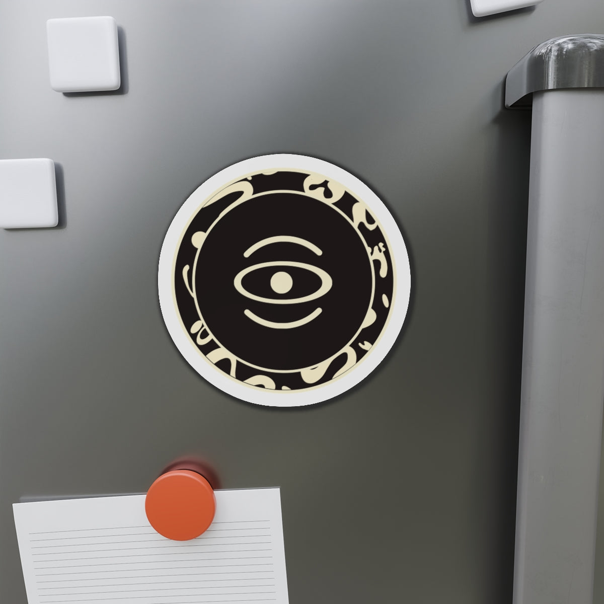 Adorn'd Logo Die Cut Magnet - Smoke Signal
