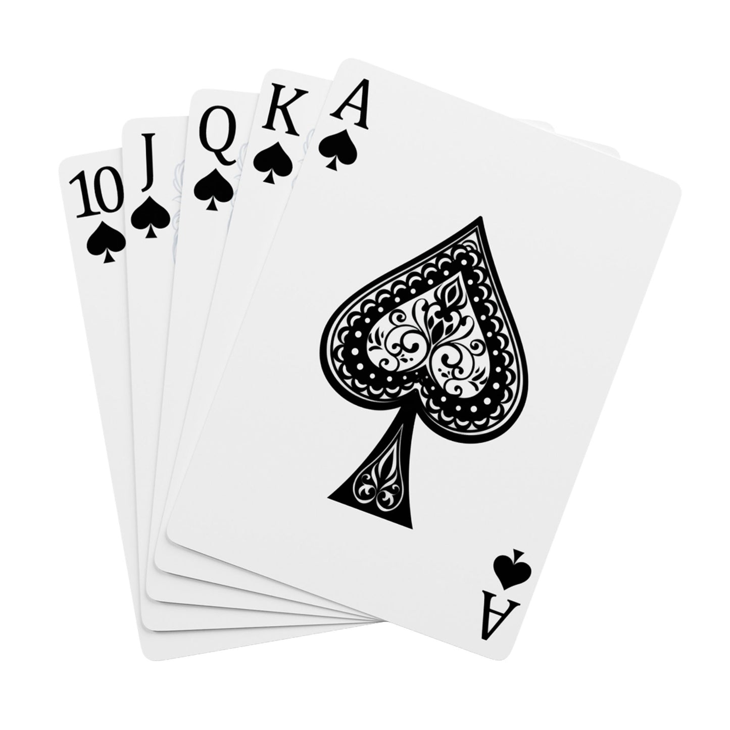 Mirror Work Poker Cards - Blank Page