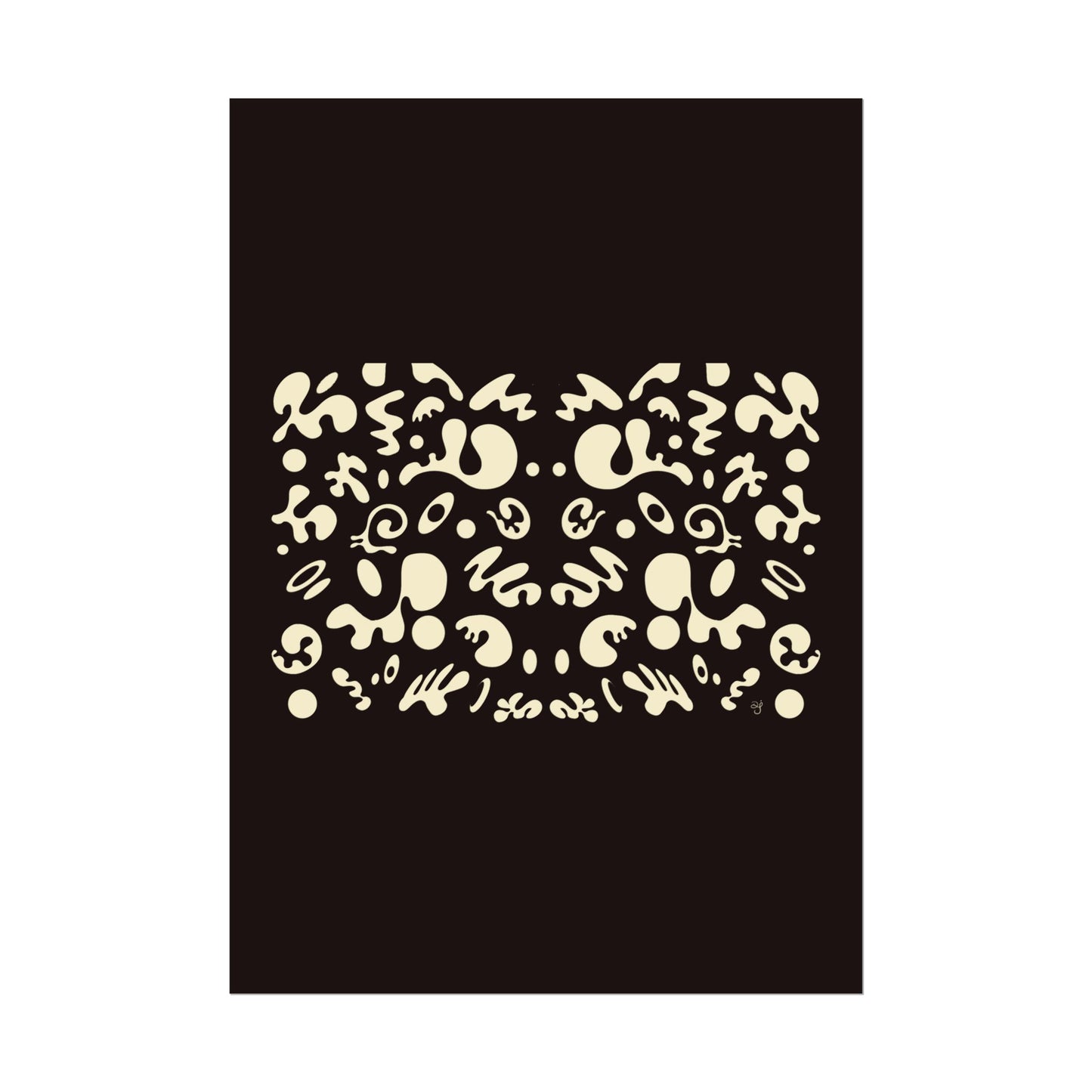 Mirror Work Rolled Poster (Portrait) - Smoke Signal