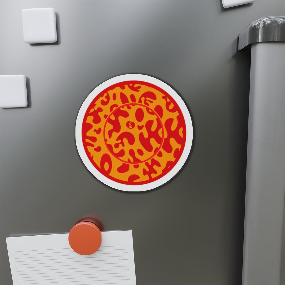 Adorn'd Color Die Cut Magnet - Heat Theory