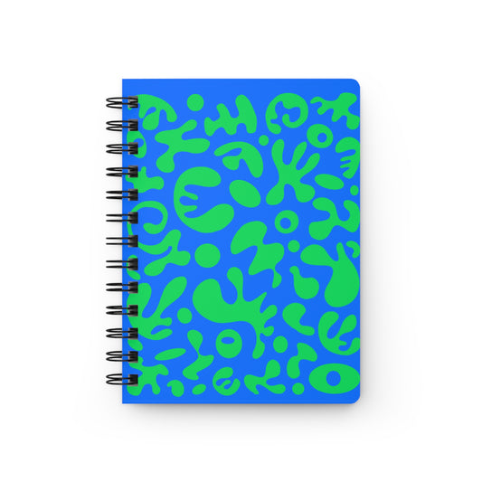 Pure Imagination Spiral Bound Journal (Ruled Line) - Tide Pool