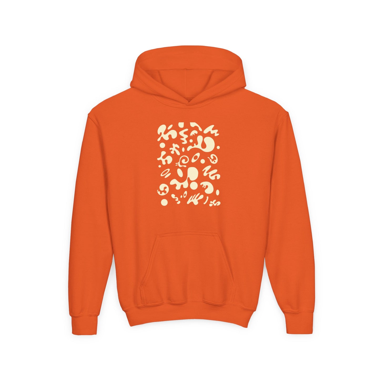 Bright Future Youth Heavy Blend Hooded Sweatshirt - Blank Page