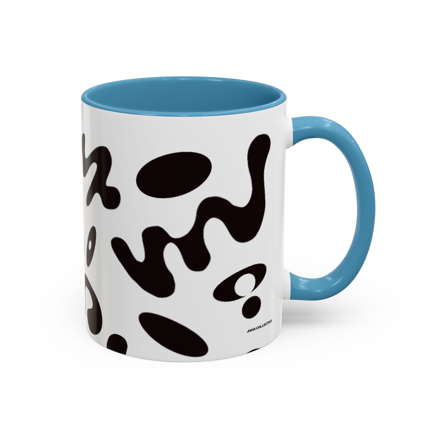 Nourish'd Color Accent Ceramic Mug