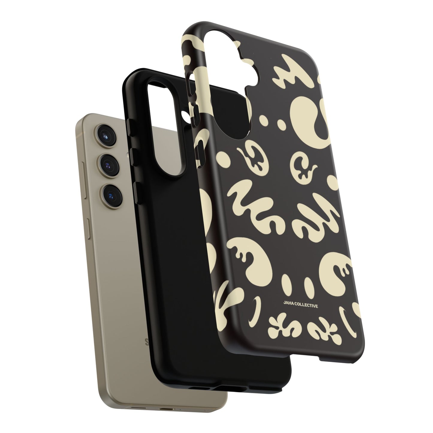 Mirror Work Tough Case (Samsung) - Smoke Signal Black