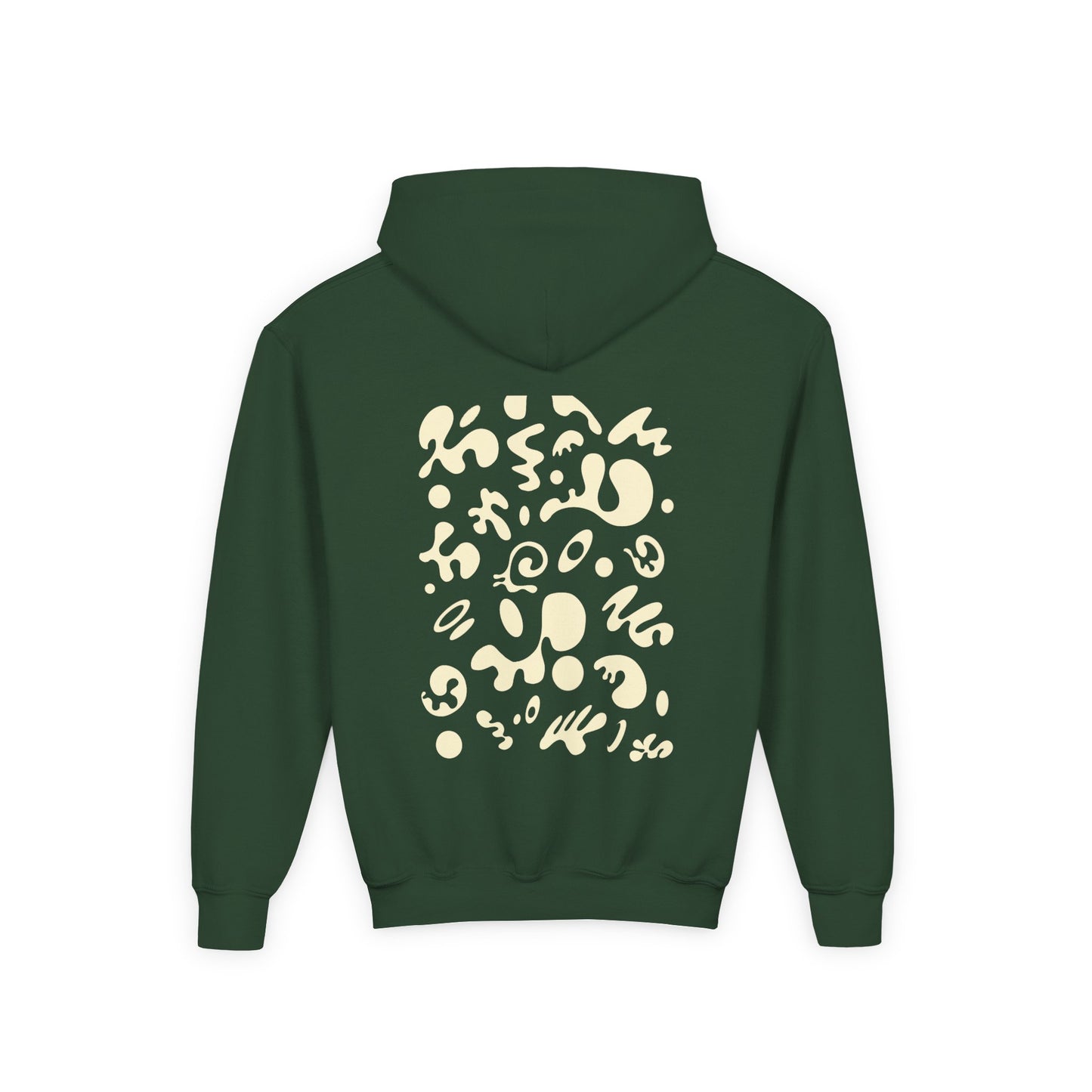 Bright Future Youth Heavy Blend Hooded Sweatshirt - Blank Page