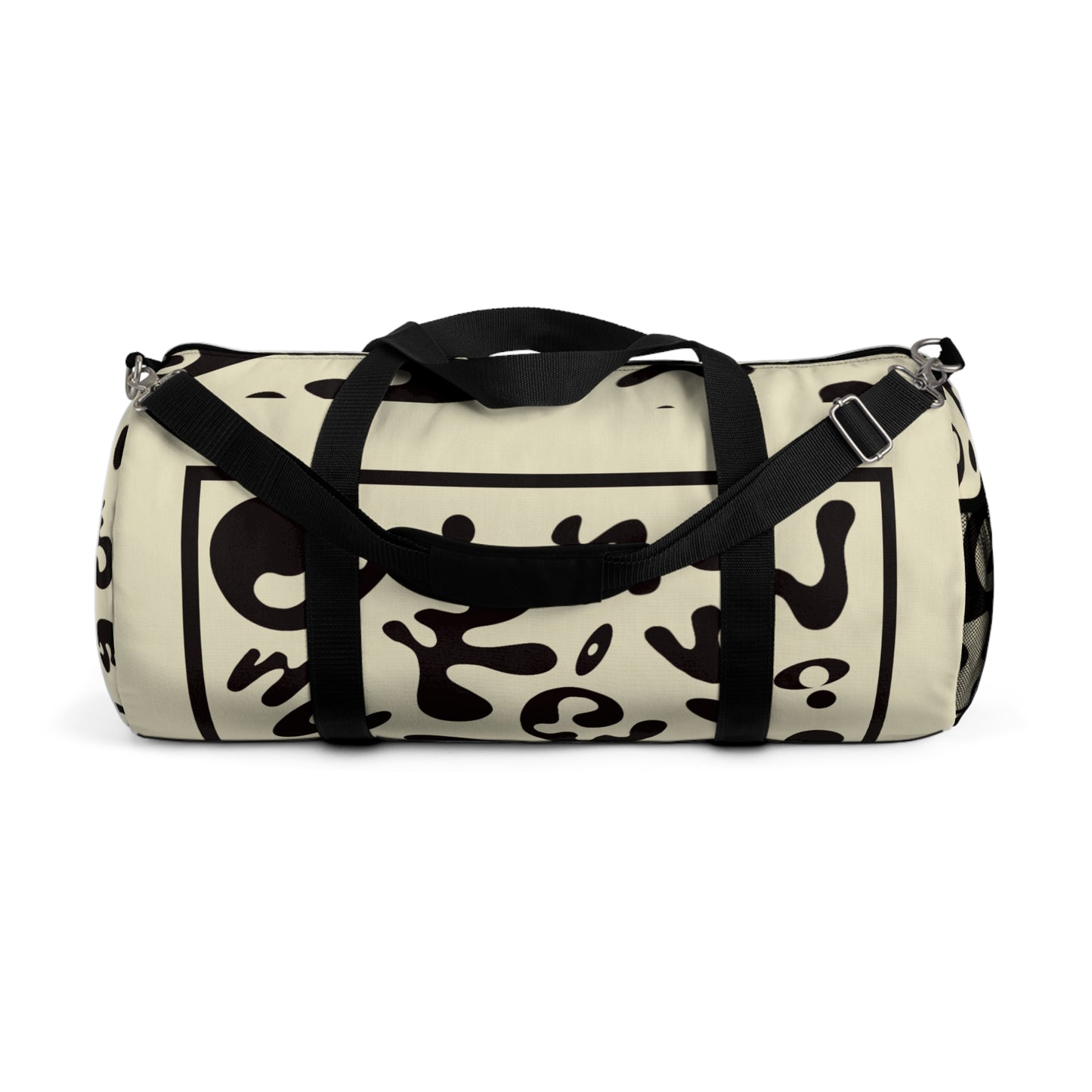 Deep Dream Duffel Bags - Blank Page