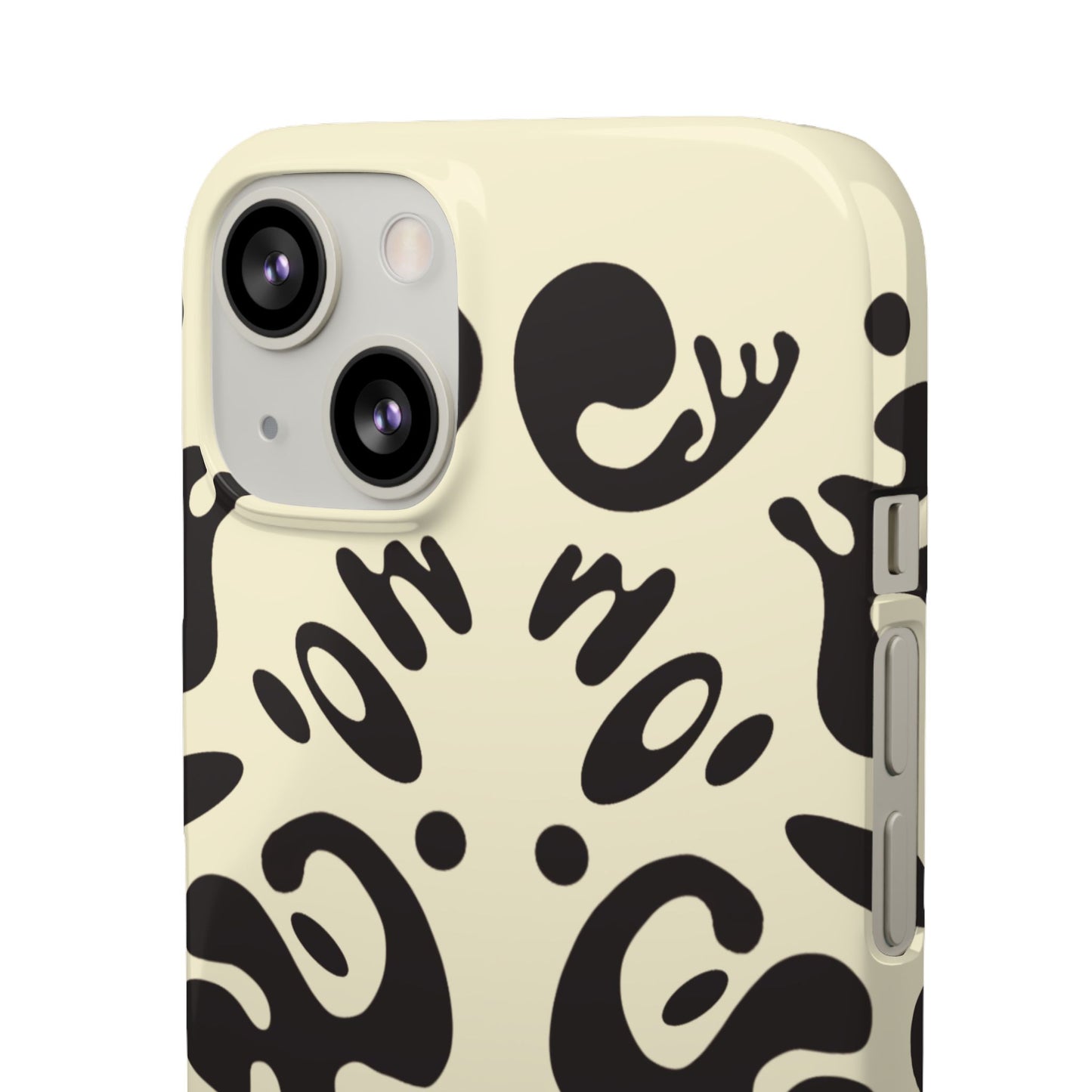 Mirror Work Snap Case - Blank Page White