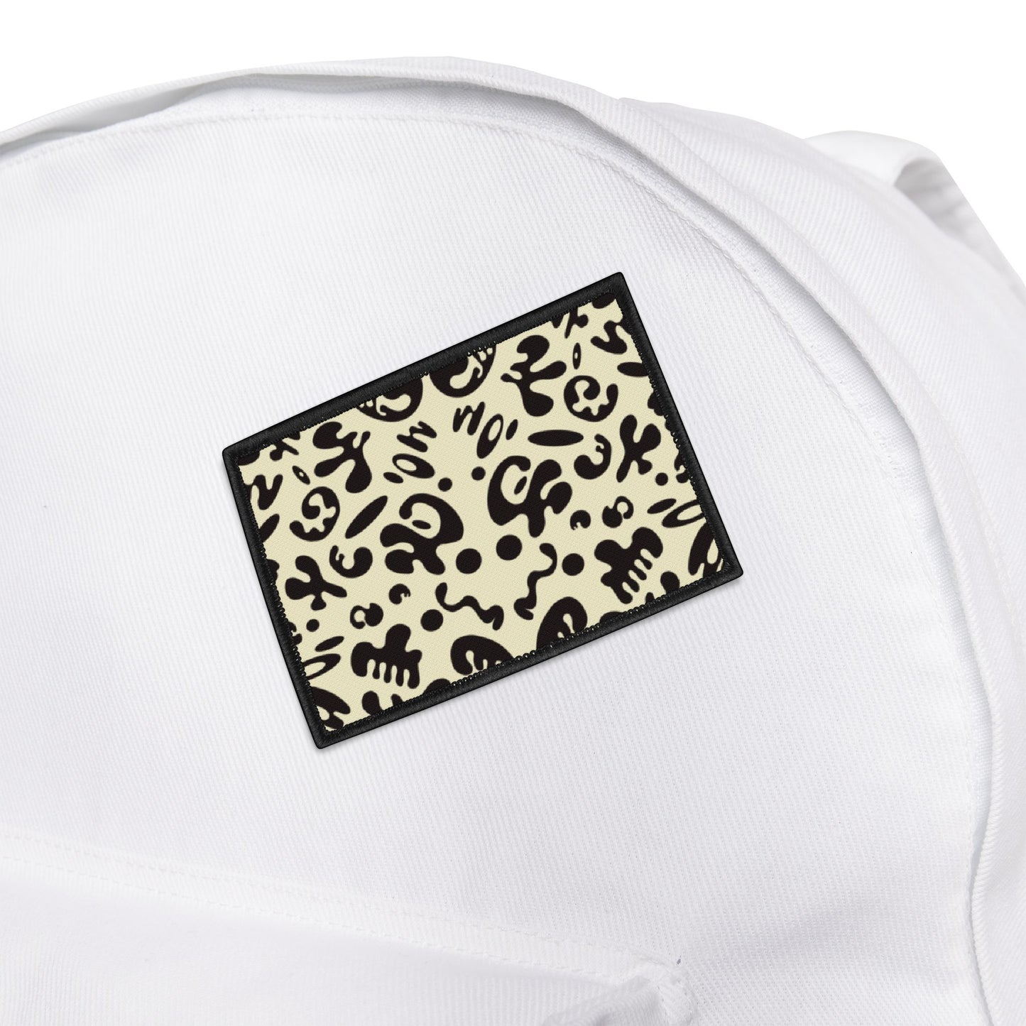 Mirror Work Color Vibrant Iron-On Patches - Blank Page