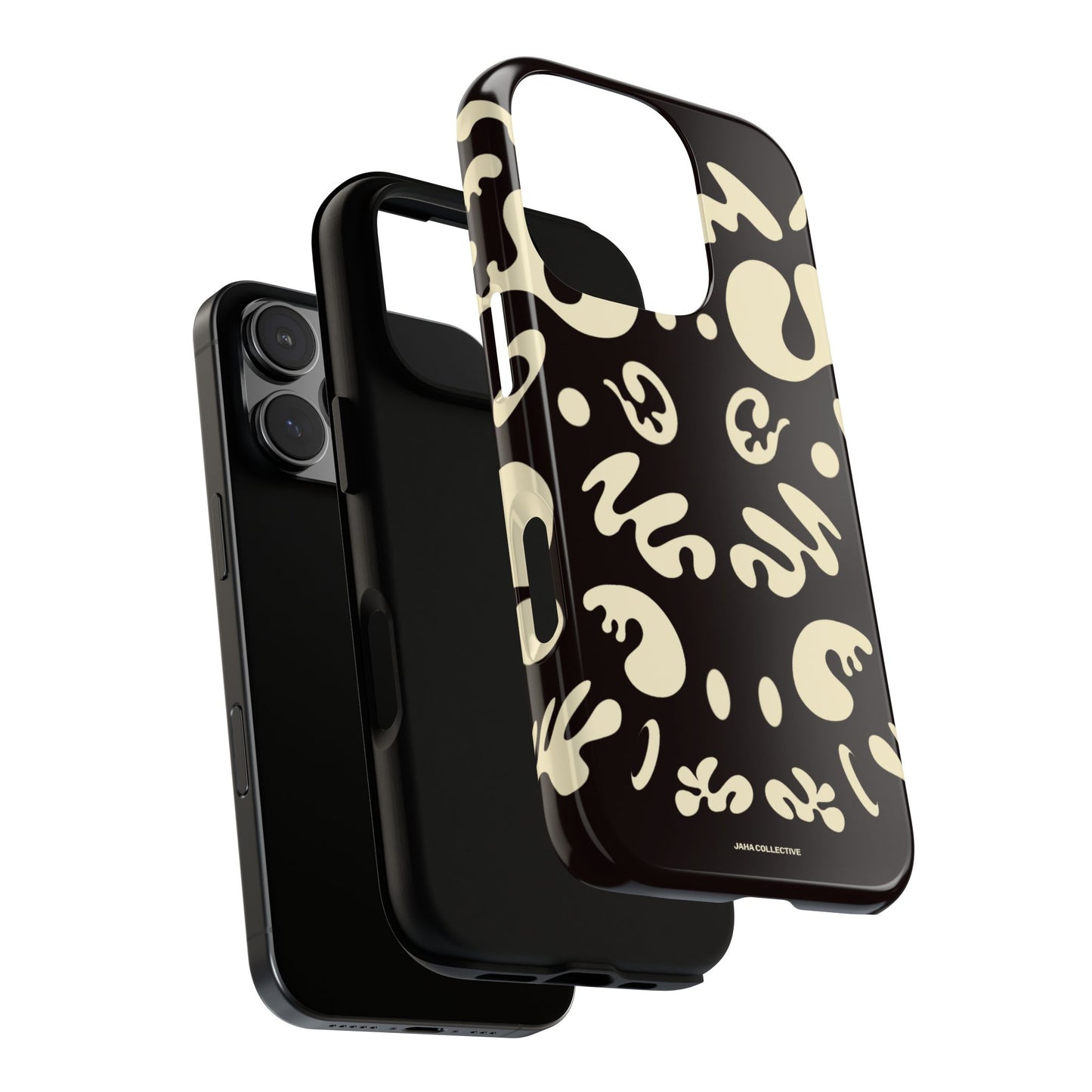 Mirror Work Tough Case (iPhone) - Smoke Signal Black