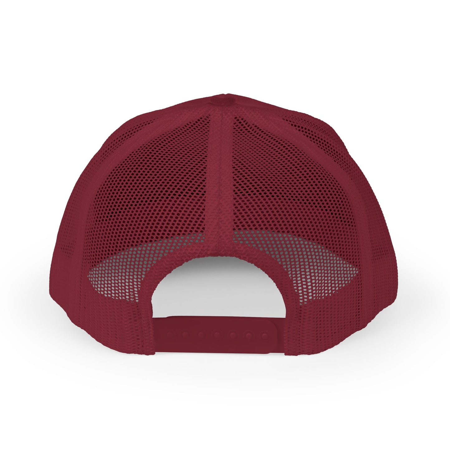 Adorn'd Logo Embroidered Retro Trucker Hat - Starlight White