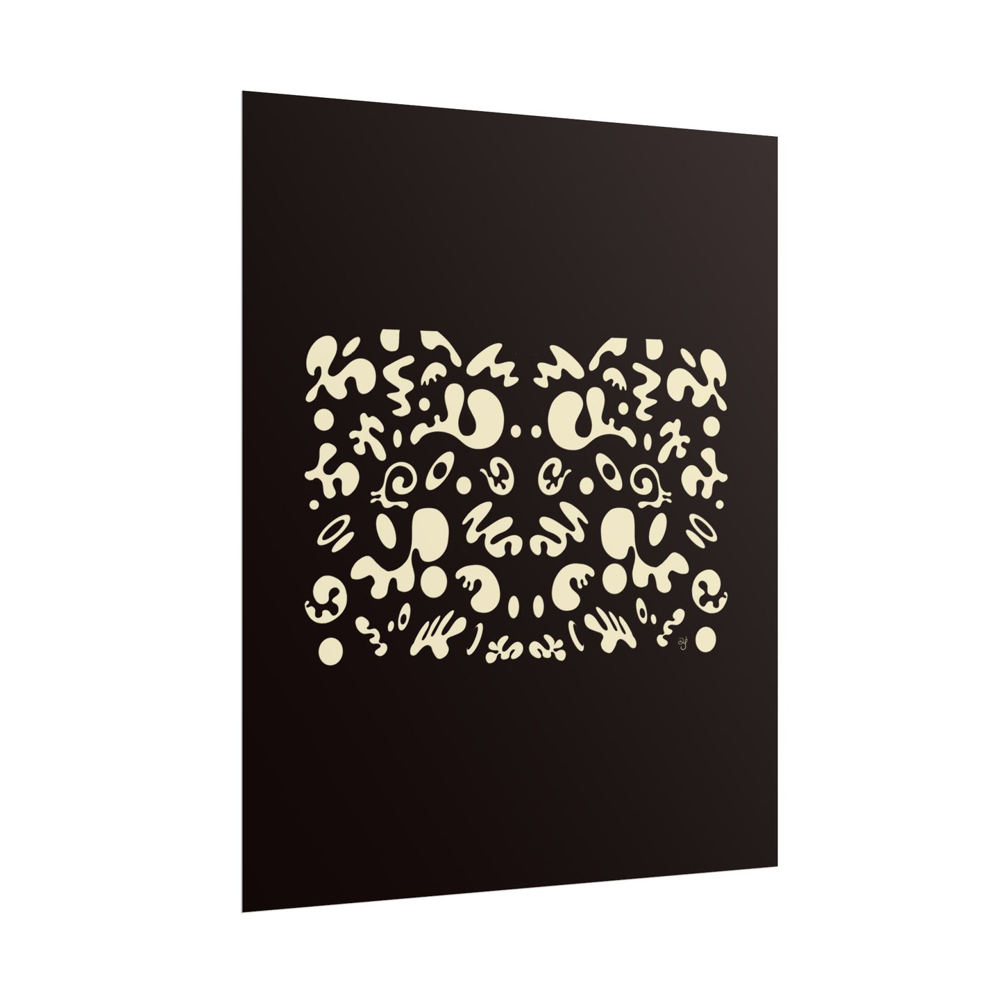 Mirror Work Rolled Poster (Portrait) - Smoke Signal