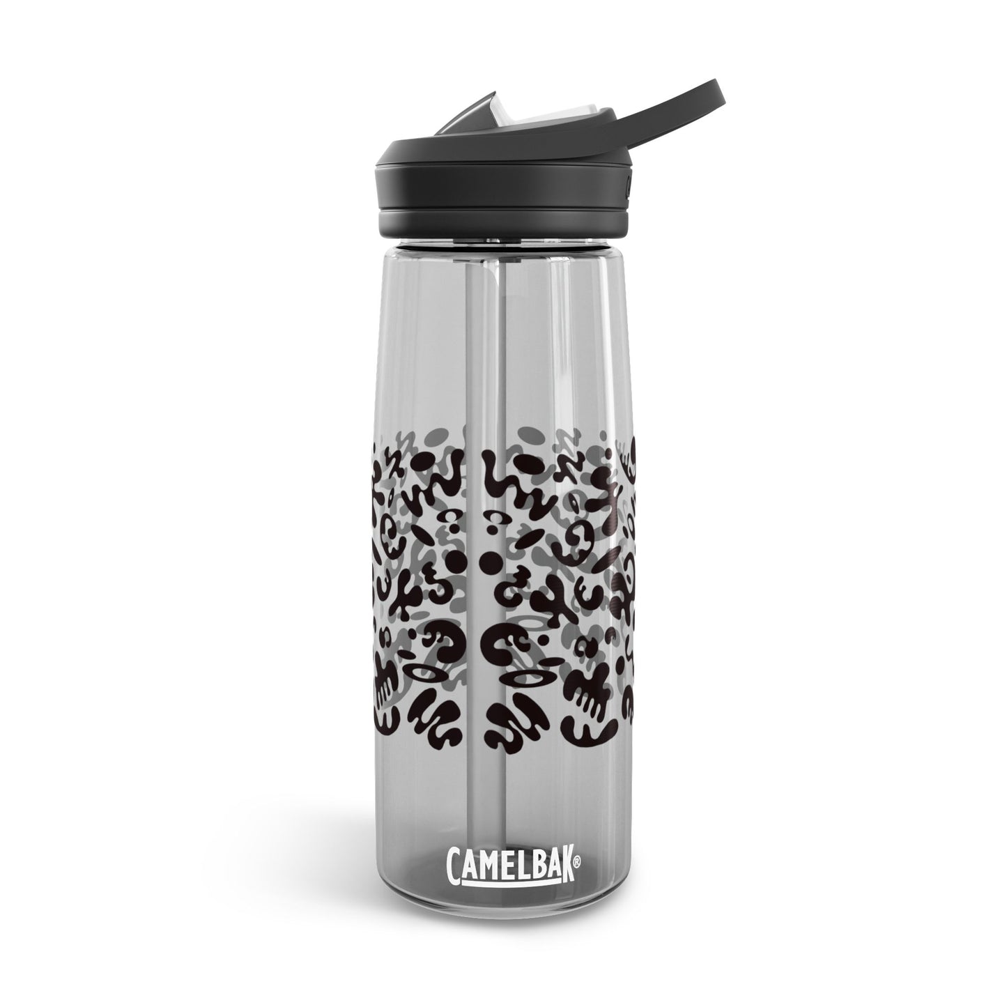 Mirror Work CamelBak Eddy®  Water Bottle (20oz or 25oz) - Smoke Signal Black