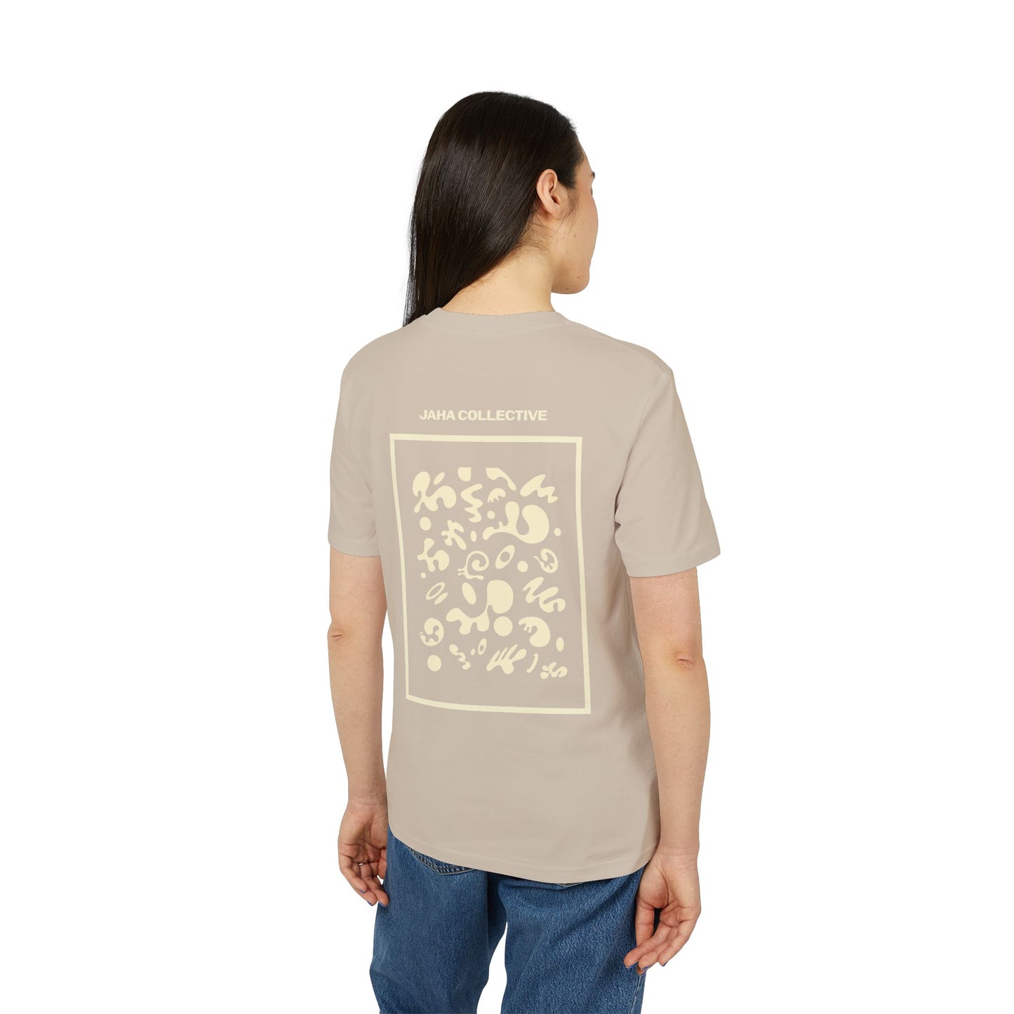 Deep Dream Unisex T-shirt - Blank Page White