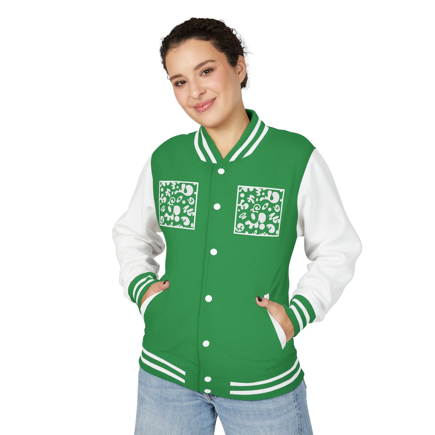 Pure Imagination Unisex Heavyweight Letterman Jacket