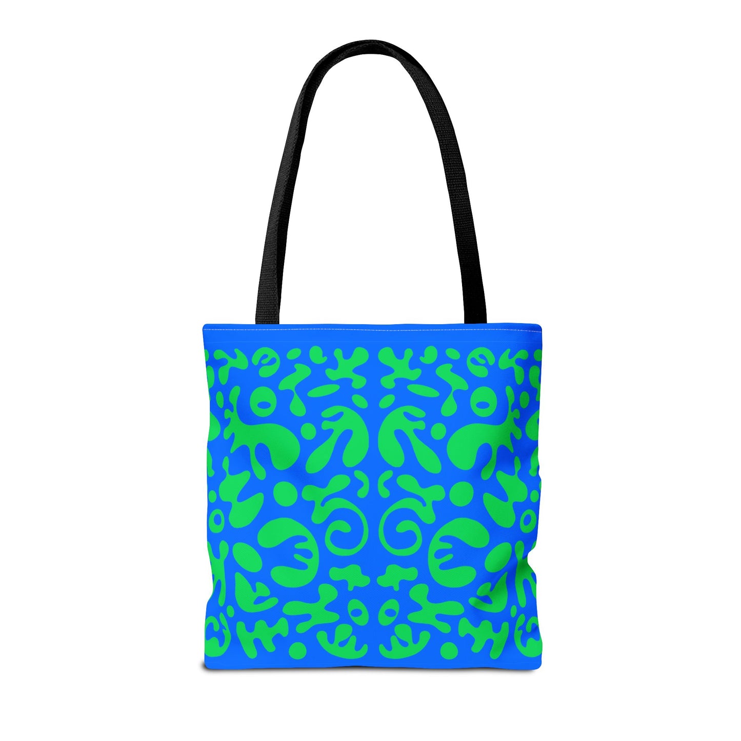 Mirror Work Colorful Tote Bag - Tide Pool