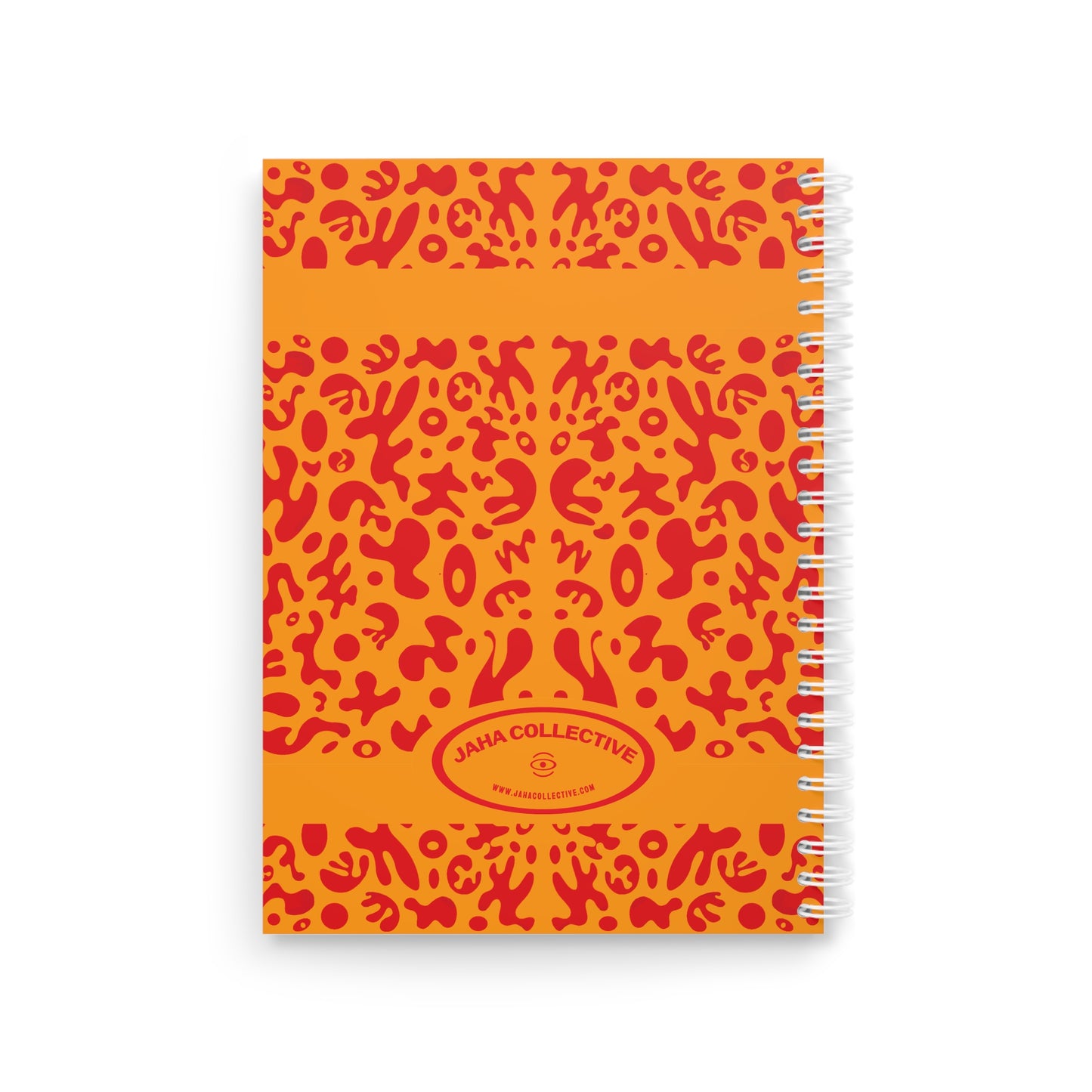 Mirror Work Color Spiral Notebook (Wide Ruled) - Heat Theory