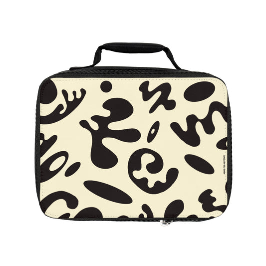 Nourish'd Lunch Bag w Handle - Blank Page White