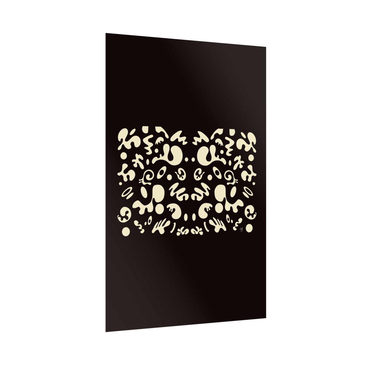 Mirror Work Rolled Poster (Portrait) - Smoke Signal