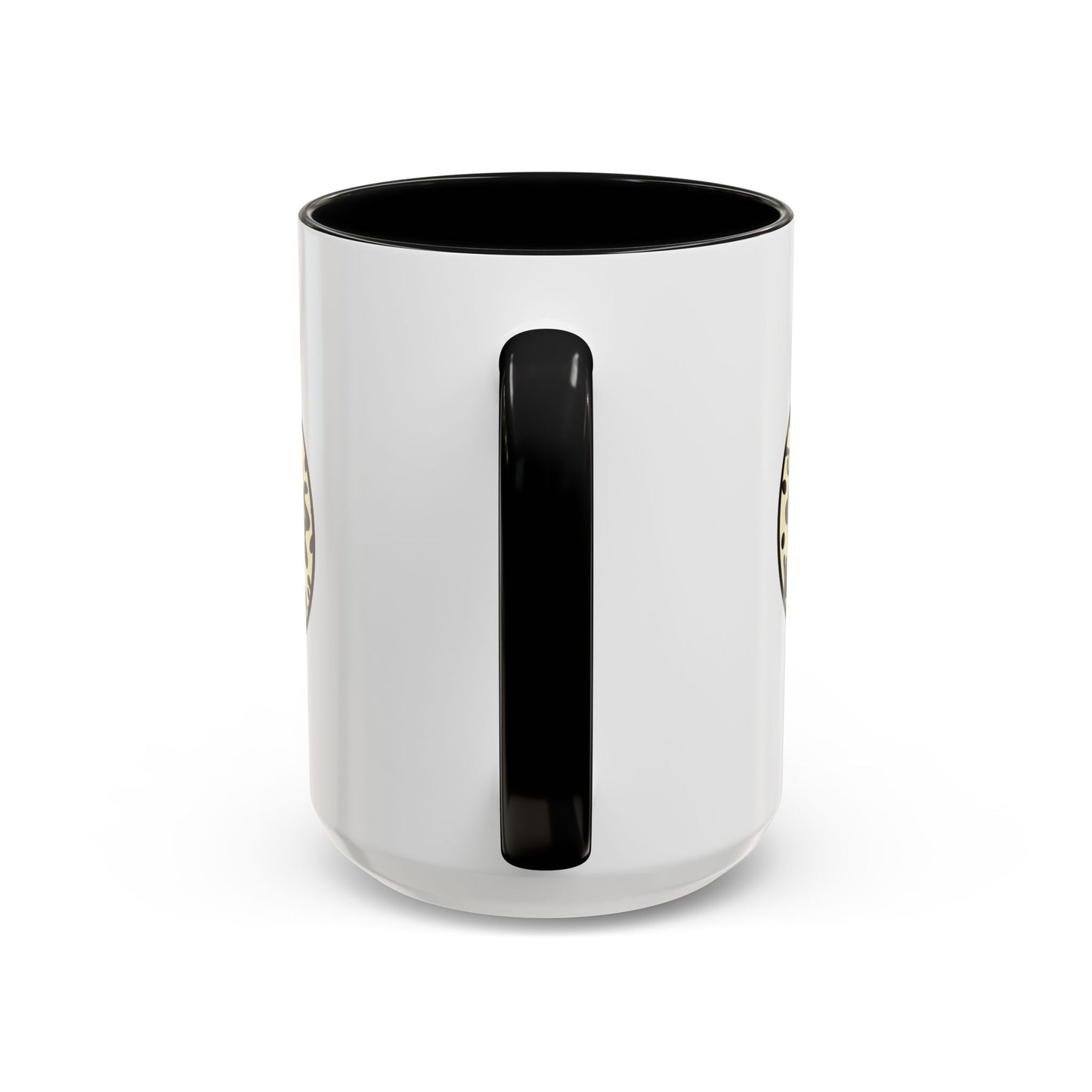 Adorn'd Color Logo Accent Coffee Mug (11, 15oz) - Blank Page